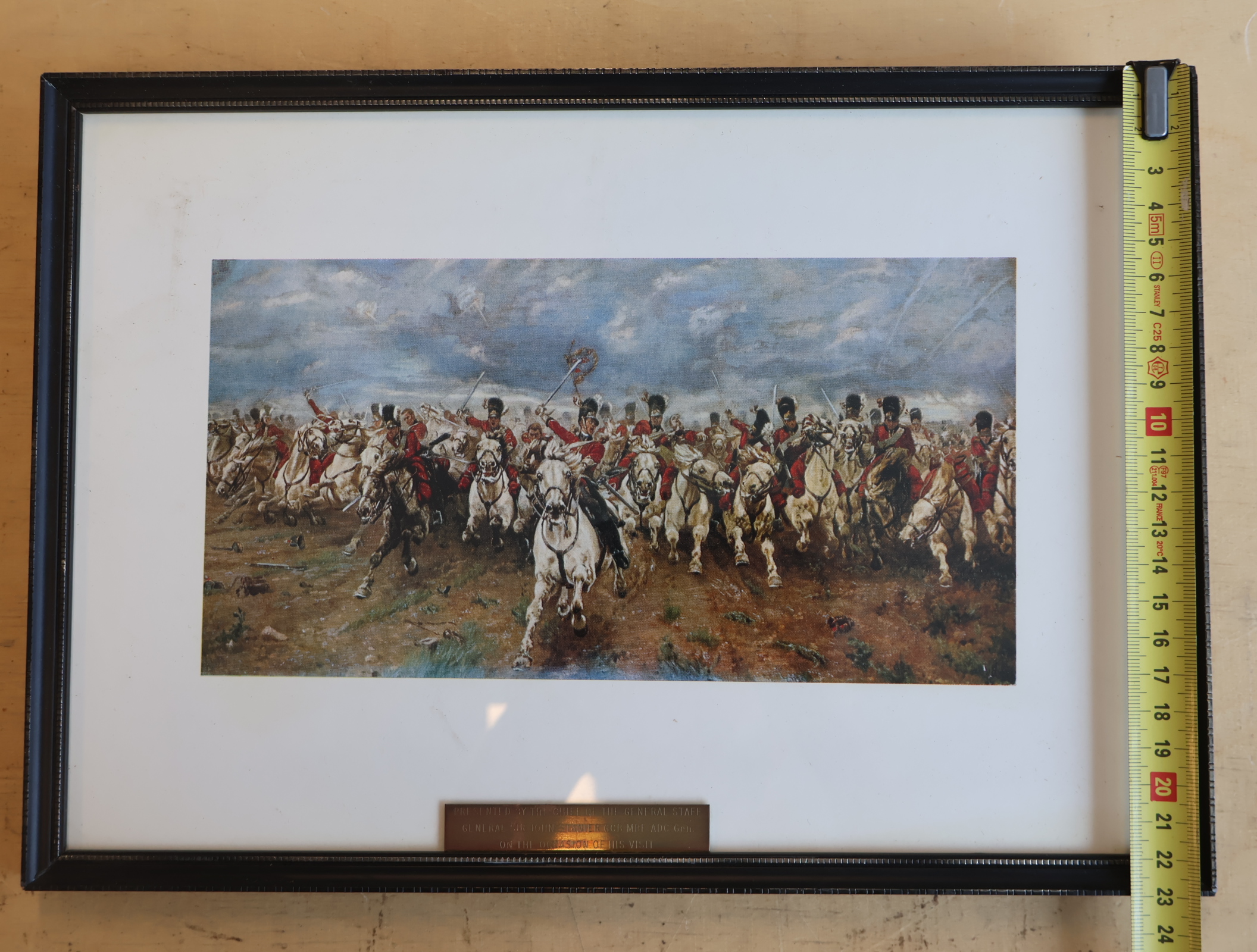 Ingelijste militaire strijdprent met cavalerie te paard – foto 6 – kavel bij GSD Auctions, Zoeterwoude