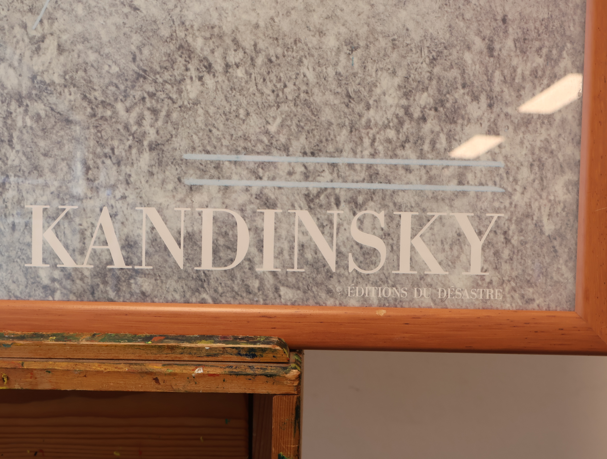 Kandinsky kunstprint met geometrisch ontwerp – foto 2 – kavel bij GSD Auctions, Zoeterwoude