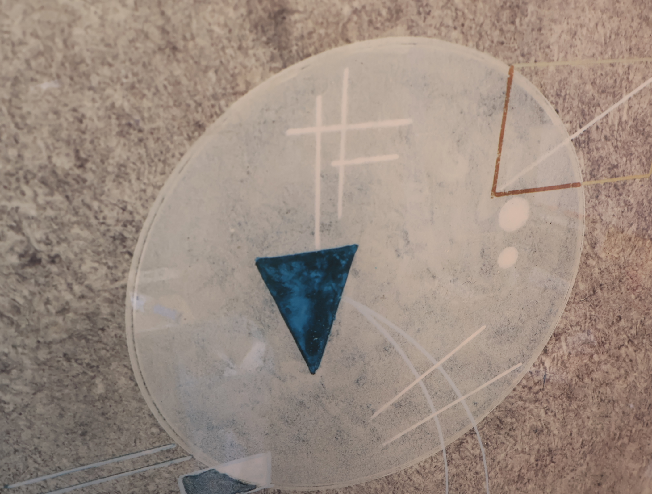 Kandinsky kunstprint met geometrisch ontwerp – foto 3 – kavel bij GSD Auctions, Zoeterwoude