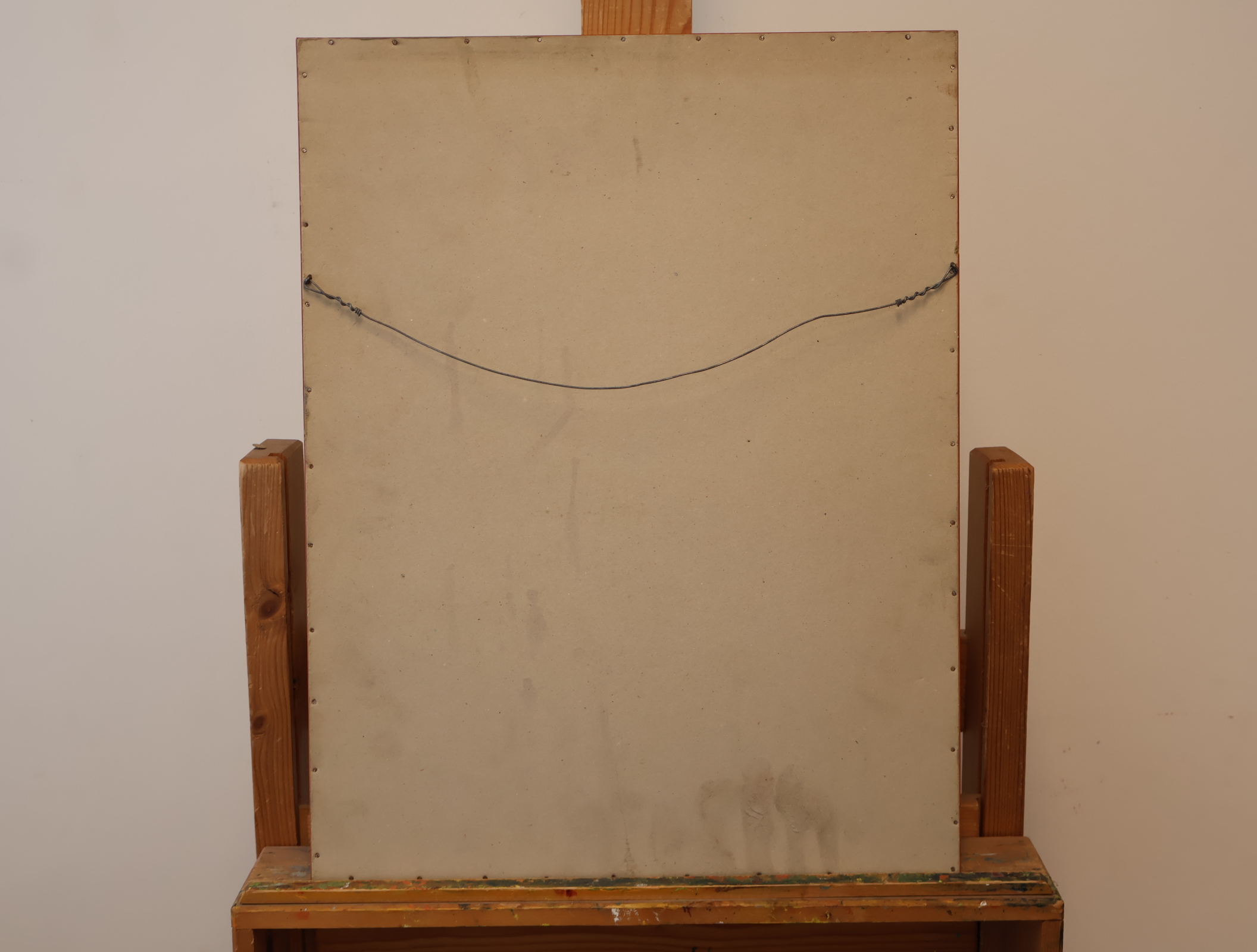 Ingelijste aquarel 'Farah Gabbani 1986' – foto 4 – kavel bij GSD Auctions, Zoeterwoude