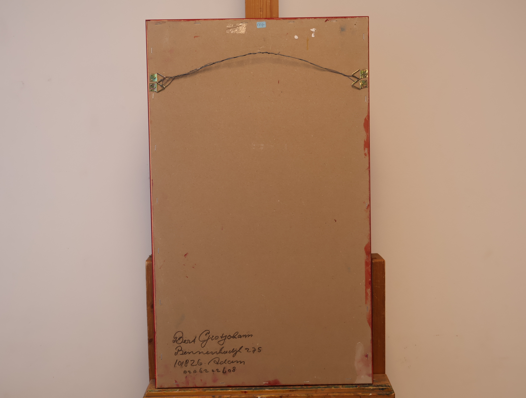 Abstracte wanddecoratie van glas op canvas – foto 6 – kavel bij GSD Auctions, Zoeterwoude