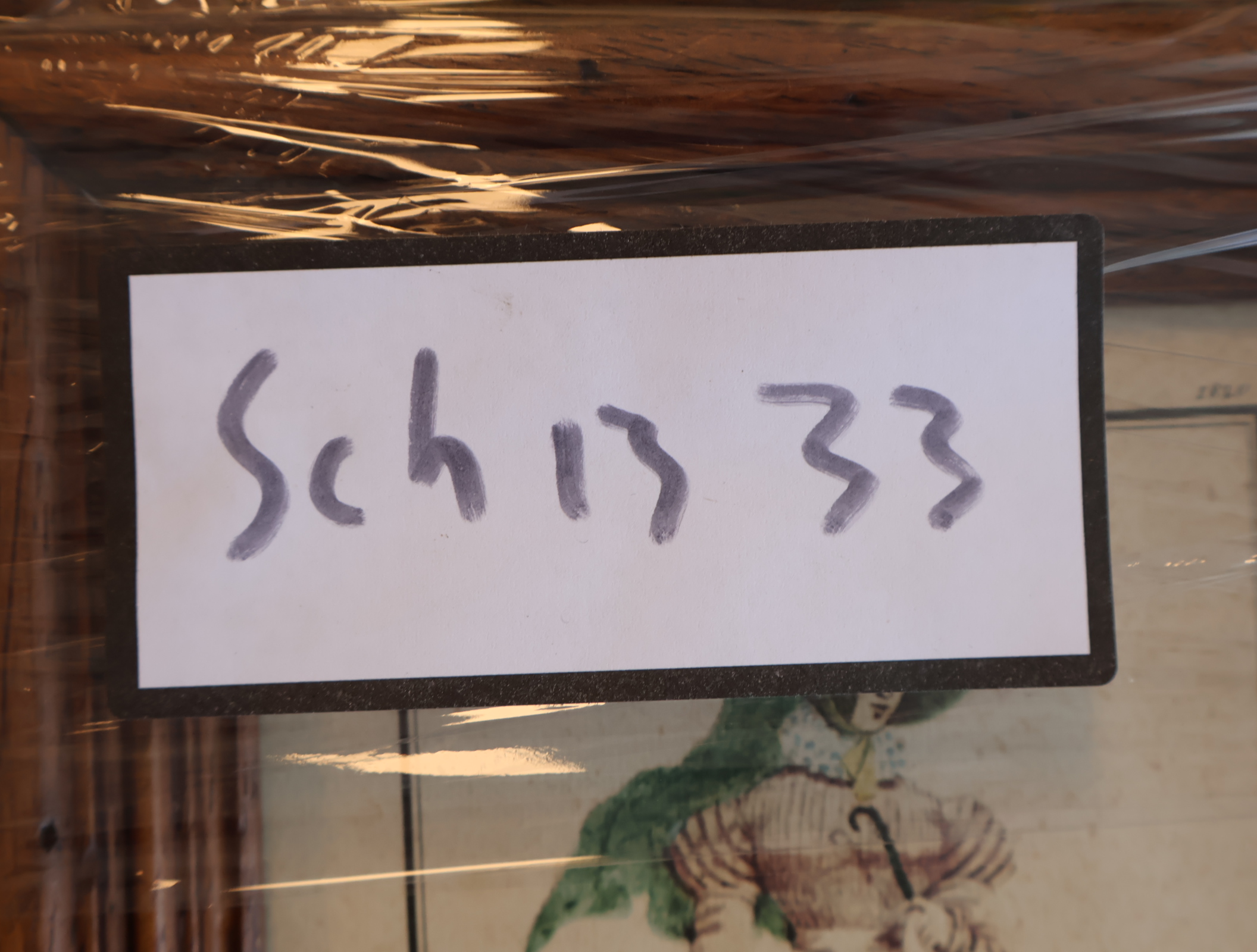 Ingelijste modeprent "Costume Parisien" – foto 7 – kavel bij GSD Auctions, Zoeterwoude