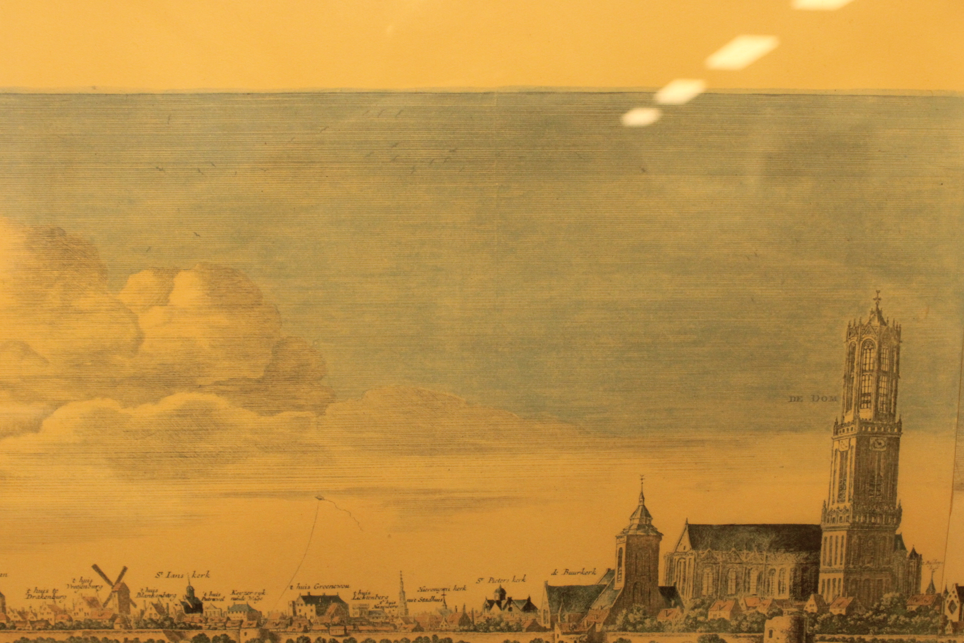 Ingelijst panorama van Utrecht – foto 5 – kavel bij GSD Auctions, Zoeterwoude