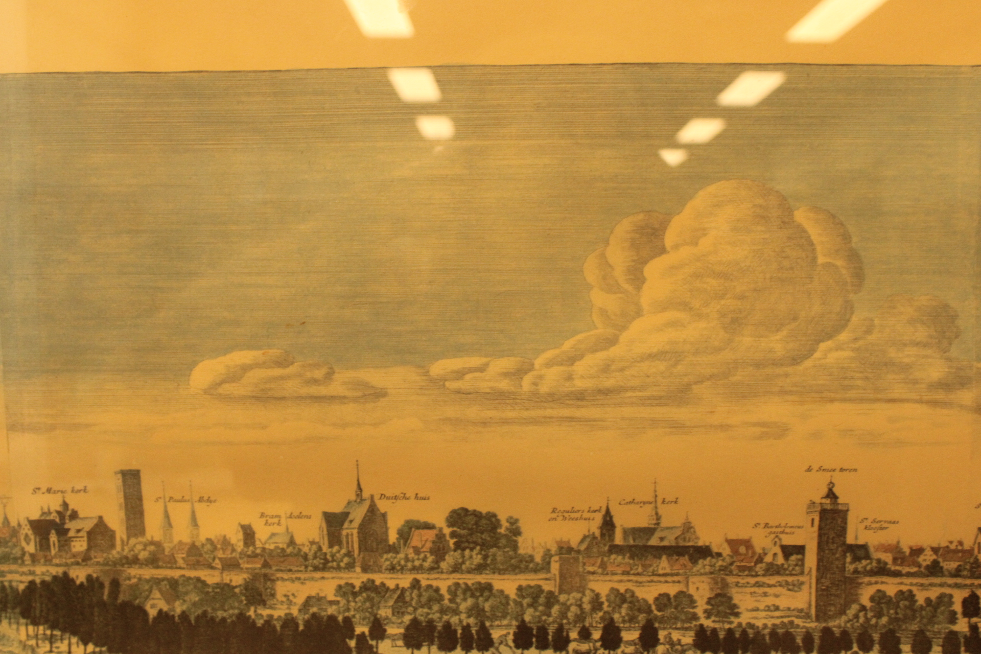 Ingelijst panorama van Utrecht – foto 7 – kavel bij GSD Auctions, Zoeterwoude