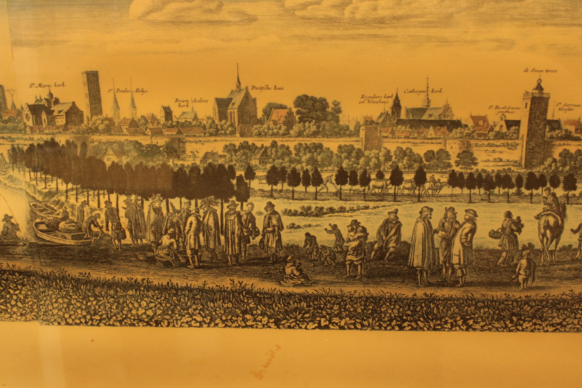 Ingelijst panorama van Utrecht – foto 8 – kavel bij GSD Auctions, Zoeterwoude