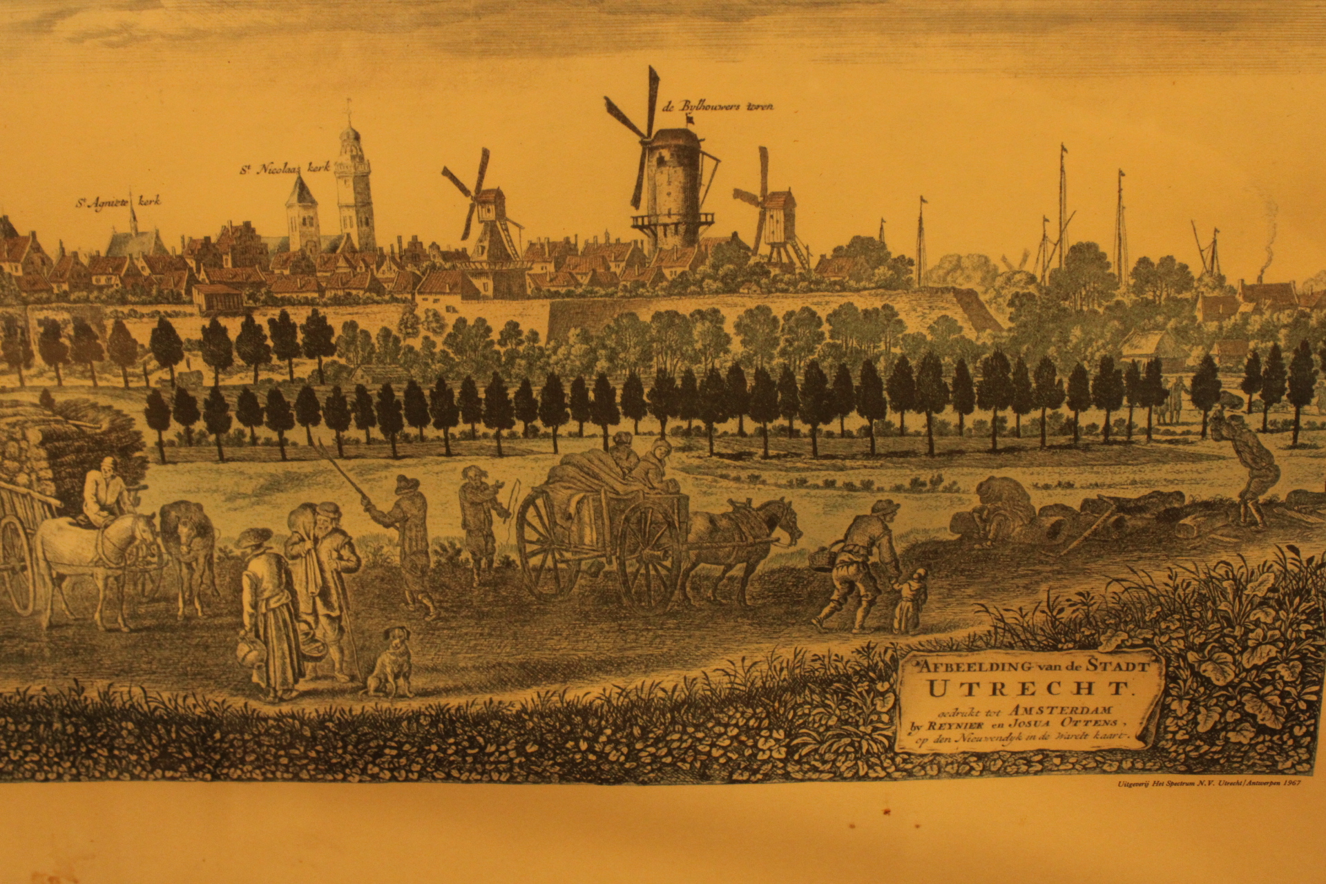 Ingelijst panorama van Utrecht – foto 10 – kavel bij GSD Auctions, Zoeterwoude