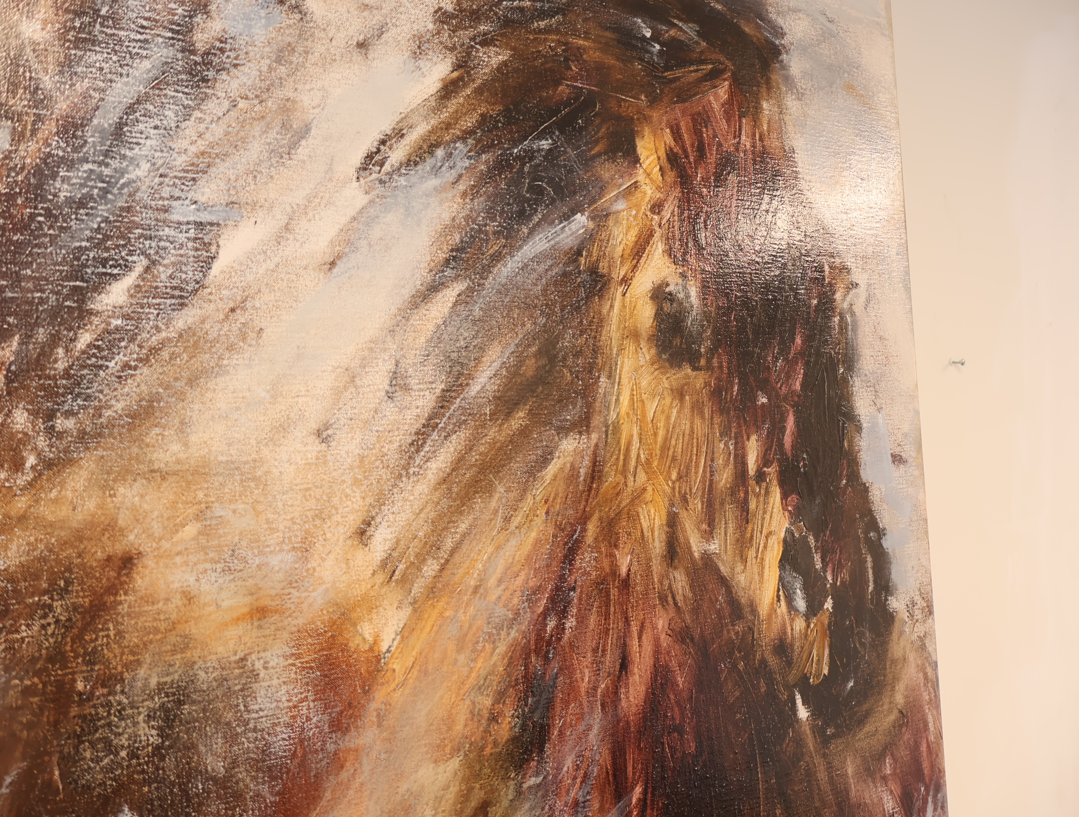 Schilderij van rennende paarden – foto 2 – kavel bij GSD Auctions, Zoeterwoude