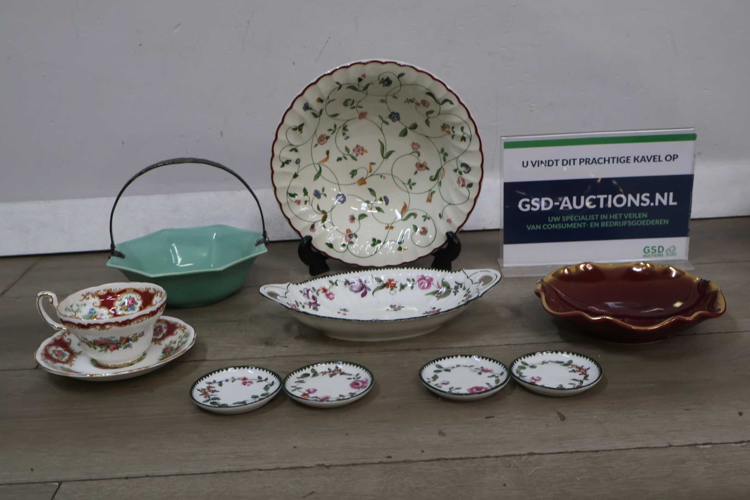 Mix van Porselein – foto 2 – kavel bij GSD Auctions, Zoeterwoude