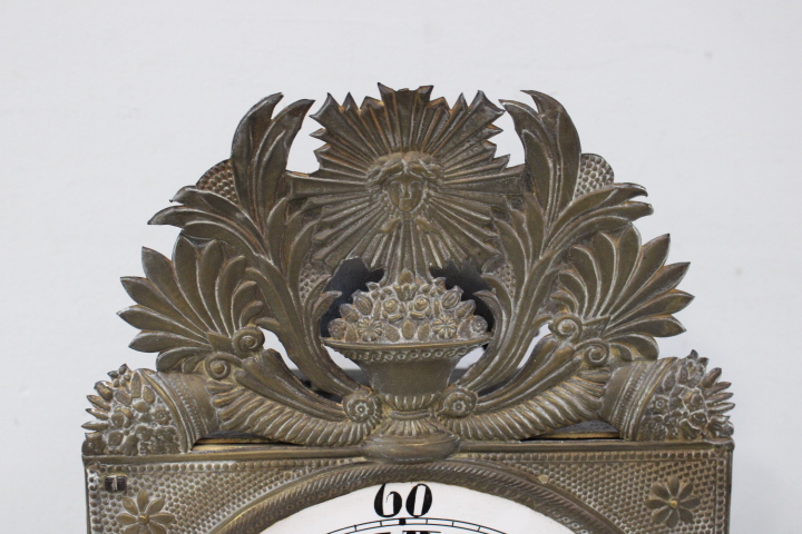 Antieke Comtoise wandklok met slinger en gewichten – foto 11 – kavel bij GSD Auctions, Zoeterwoude