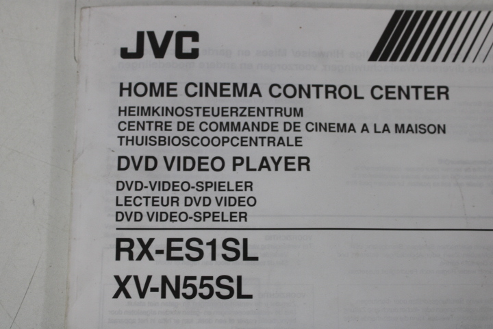 JVC Home Cinema Control Center RX-ES15L XV-N555L DVD speler – foto 5 – kavel bij GSD Auctions, Zoeterwoude