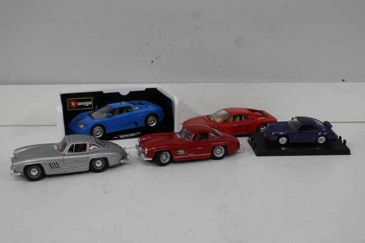 Set modelauto's inclusief Bburago Lamborghini Diablo – foto 3 – kavel bij GSD Auctions, Zoeterwoude