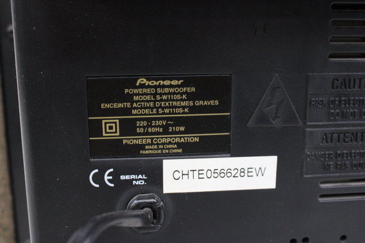 Pioneer Actieve Subwoofer – foto 10 – kavel bij GSD Auctions, Zoeterwoude