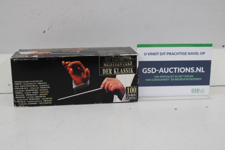 Die Grossen Meisterwerke Der Klassik 100 CD-Box – foto 2 – kavel bij GSD Auctions, Zoeterwoude