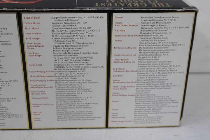 Die Grossen Meisterwerke Der Klassik 100 CD-Box – foto 8 – kavel bij GSD Auctions, Zoeterwoude