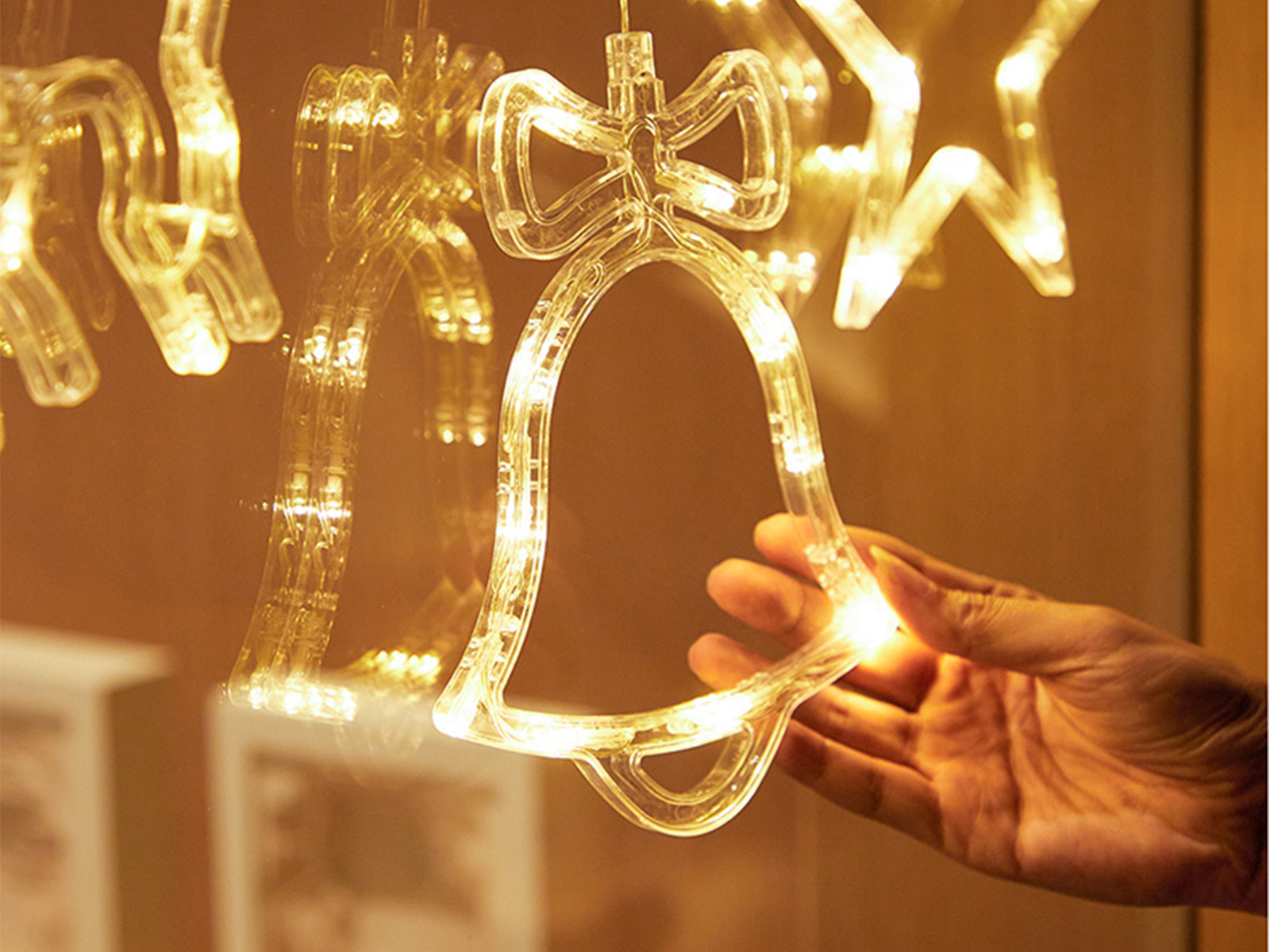 Kerst verlichting voor op het raam - 4 delig – foto 3 – kavel bij GSD Auctions, Zoeterwoude