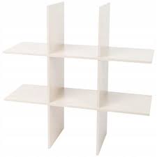 Houten wandrek wit -55x55x20cm – foto 2 – kavel bij GSD Auctions, Zoeterwoude