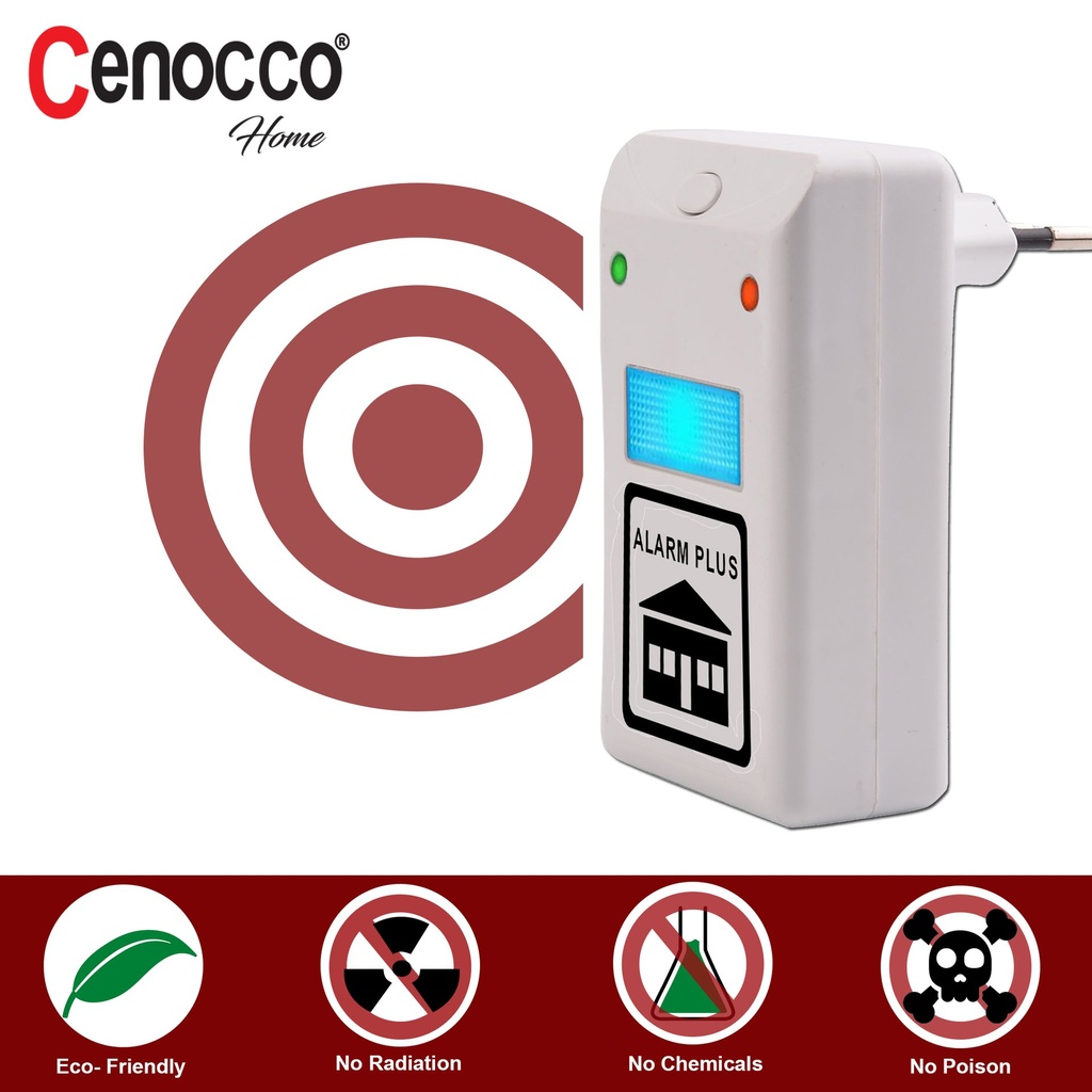 Cenocco CC-0046: Ultrasoon ongediertealarm met infraroodsensor-230volt – foto 6 – kavel bij GSD Auctions, Zoeterwoude