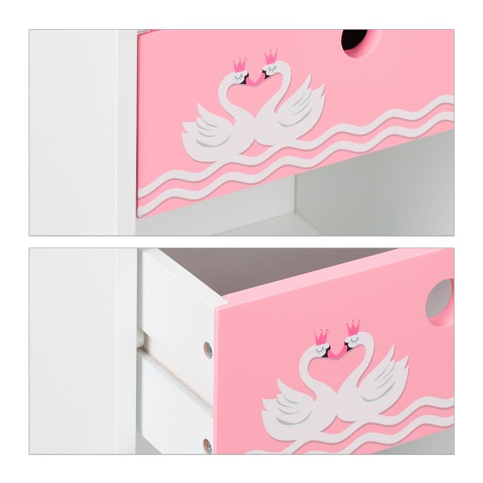 Nachtkastje voor de kinderkamer zwaan(414) – foto 6 – kavel bij GSD Auctions, Zoeterwoude