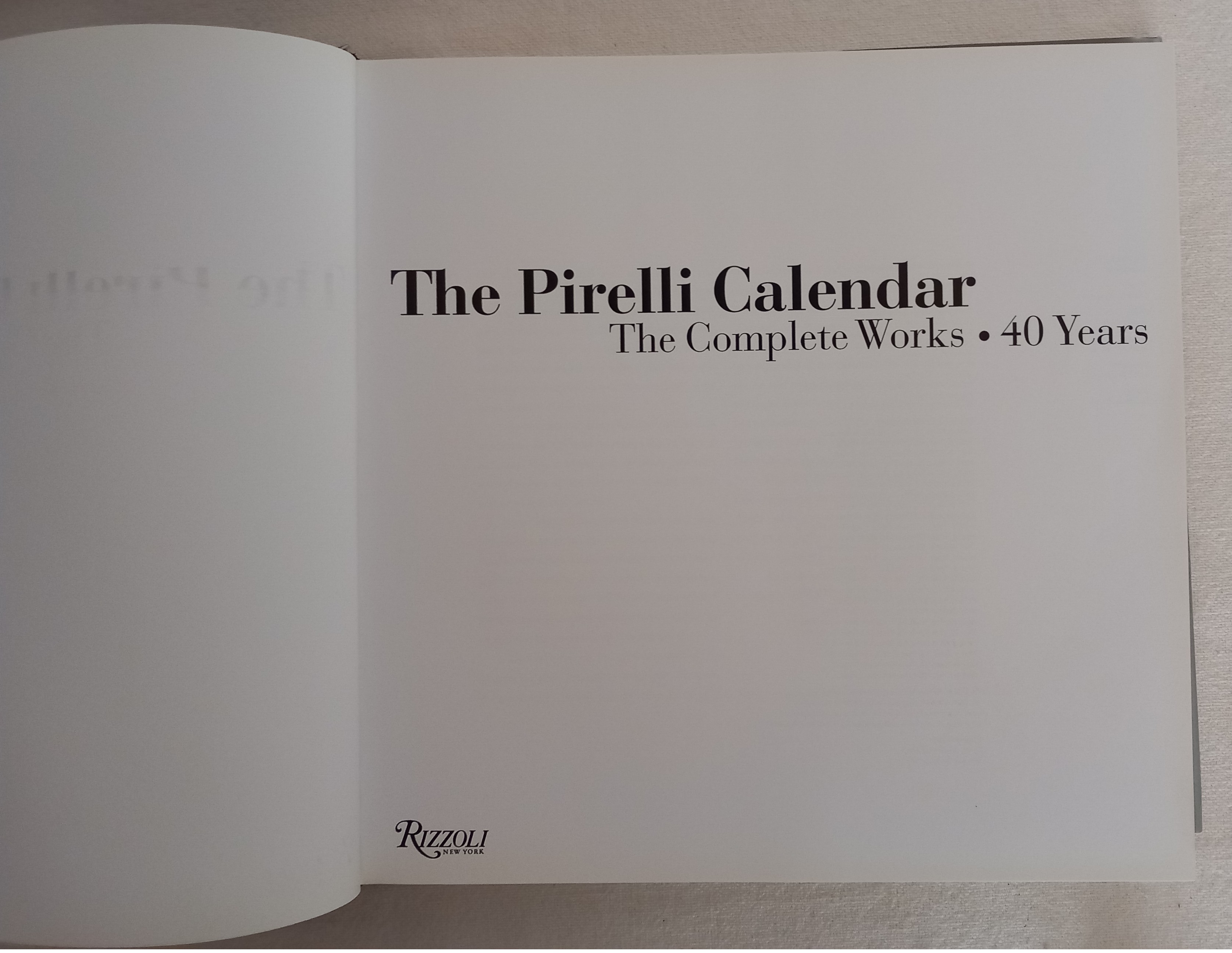 The Pirelli Calendar.40 jaar. Boek – foto 3 – kavel bij GSD Auctions, Zoeterwoude