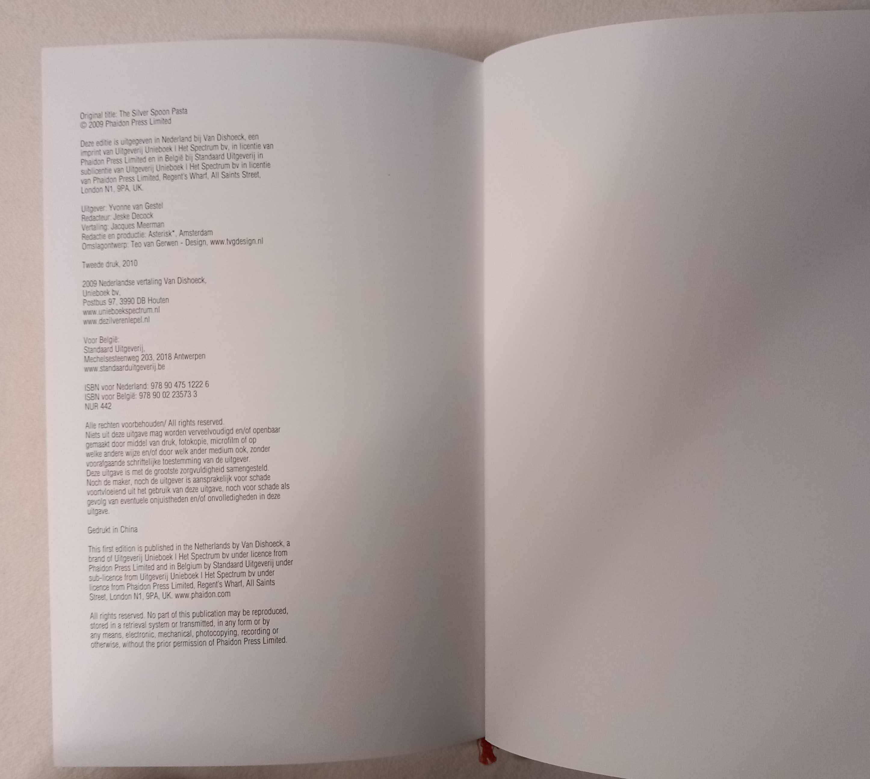 Kookboek De Zilveren lepel Pasta – foto 5 – kavel bij GSD Auctions, Zoeterwoude