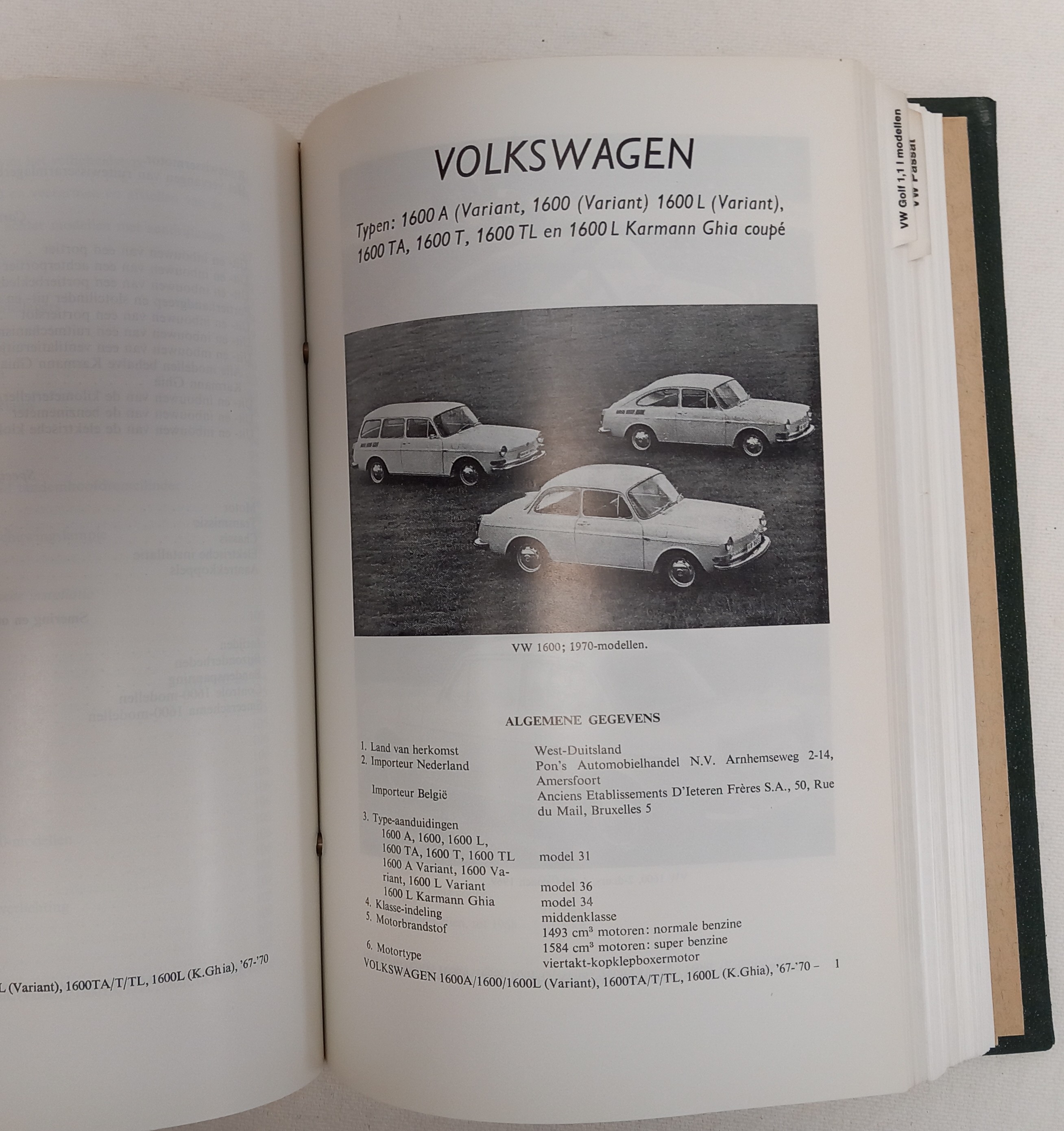 Autotechnisch handboek VW – foto 7 – kavel bij GSD Auctions, Zoeterwoude