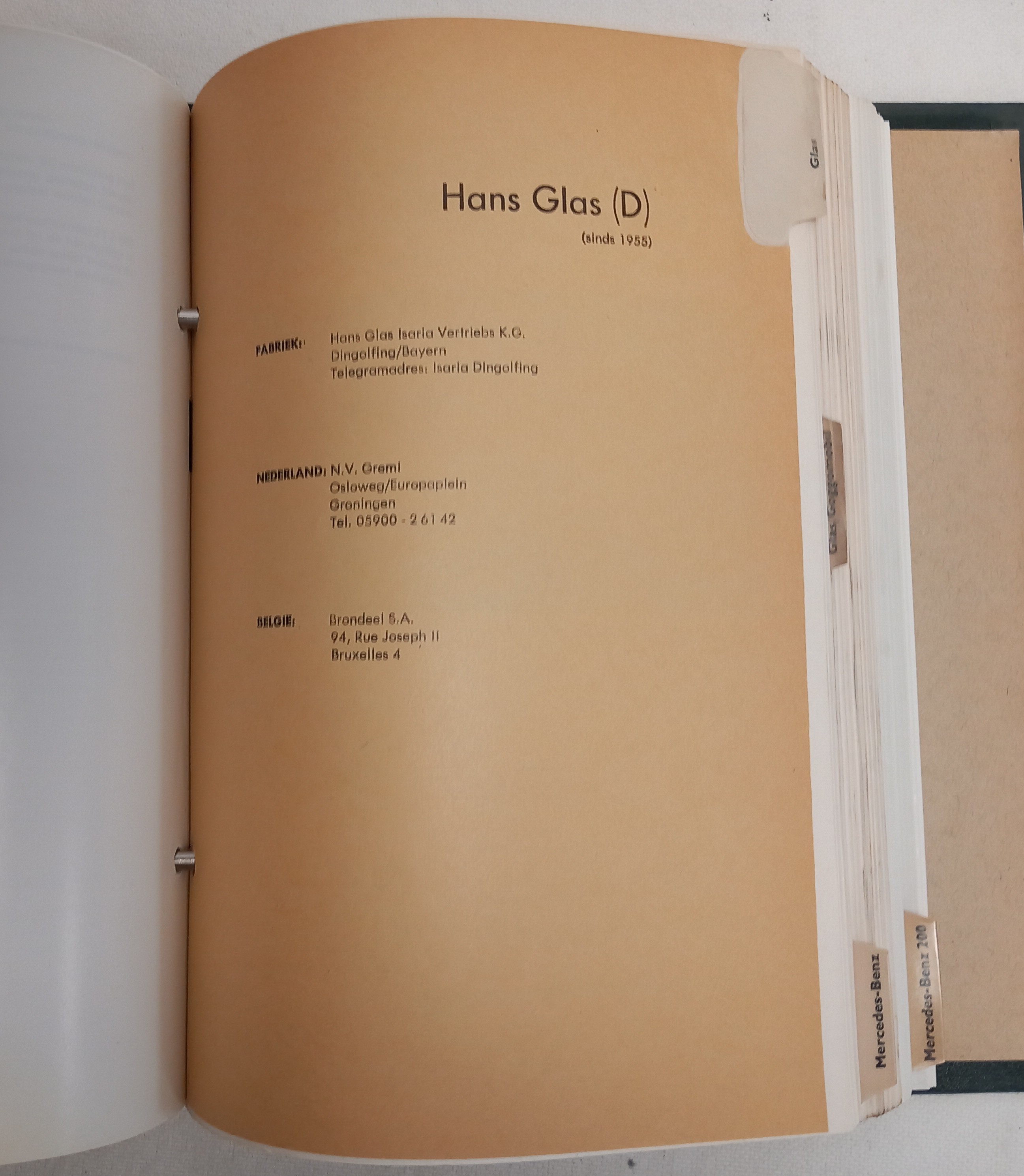 Autotechnisch handboek BMW/Glas?Mercedes – foto 5 – kavel bij GSD Auctions, Zoeterwoude