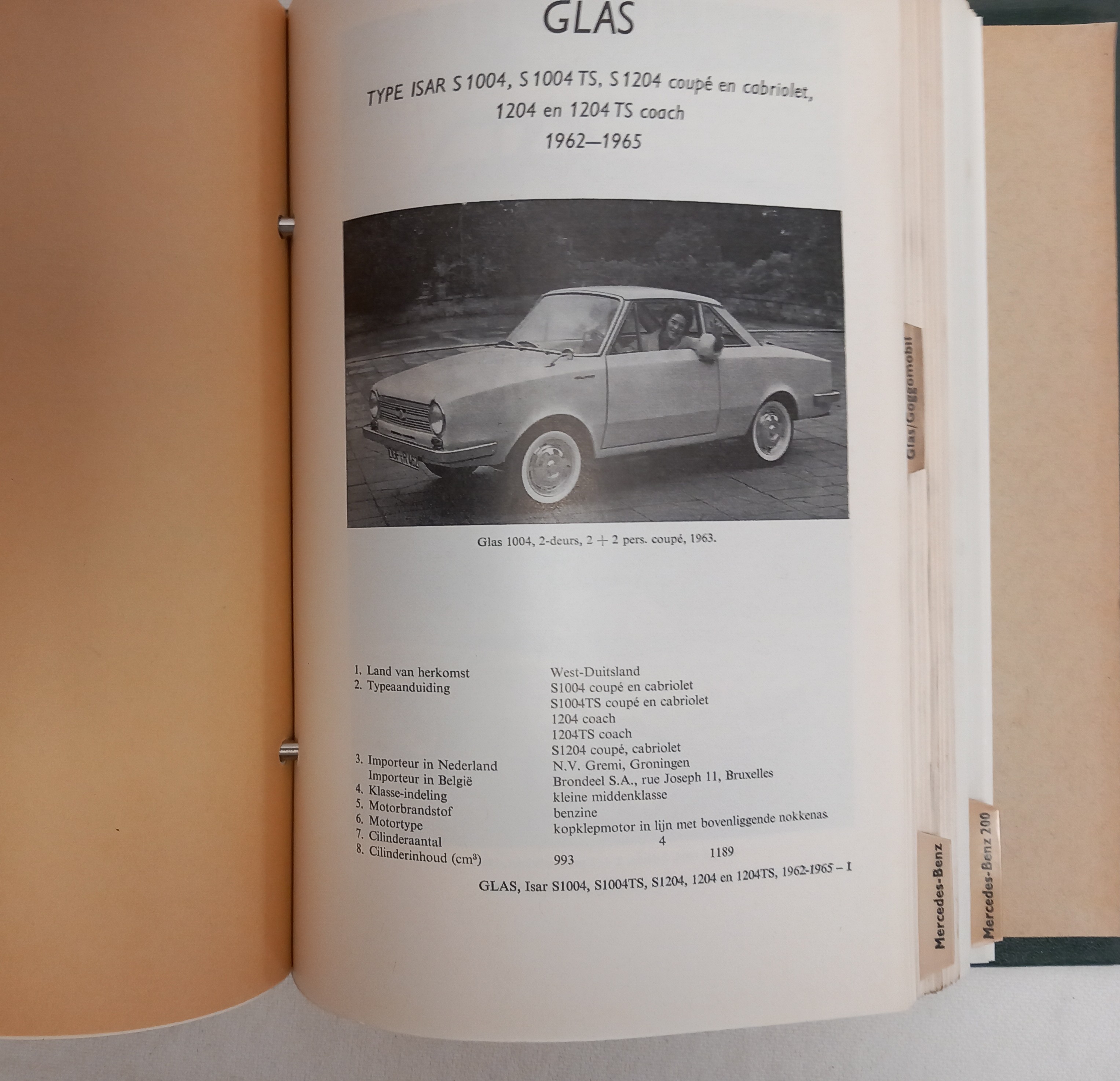 Autotechnisch handboek BMW/Glas?Mercedes – foto 6 – kavel bij GSD Auctions, Zoeterwoude