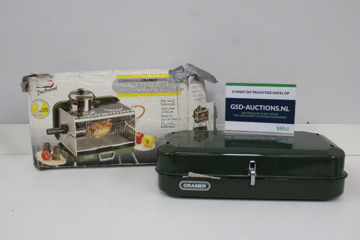 Cramer Koffergrill Savona gasbarbecue' – foto 2 – kavel bij GSD Auctions, Zoeterwoude