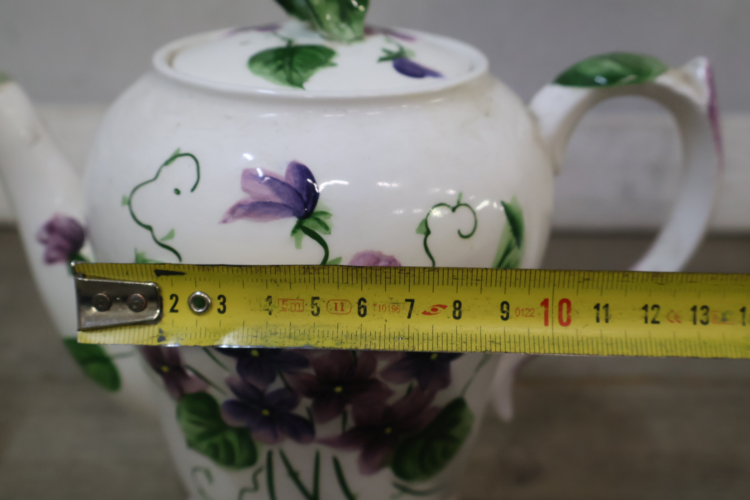 Porseleinen theepot en bloempot' – foto 15 – kavel bij GSD Auctions, Zoeterwoude