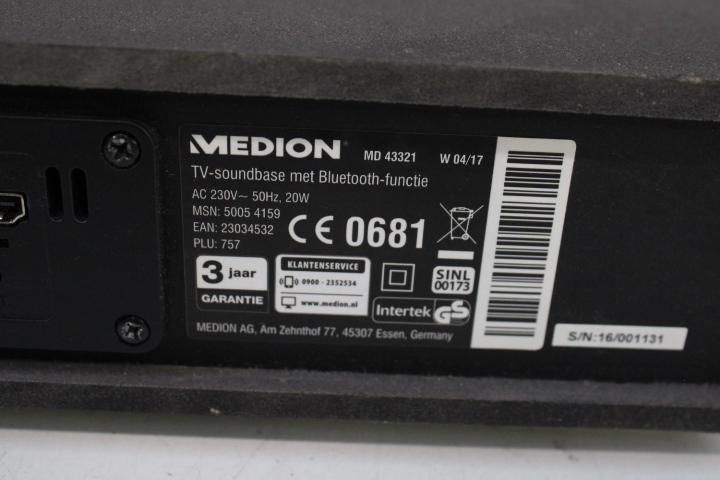 Meridon soundbar speaker' – foto 12 – kavel bij GSD Auctions, Zoeterwoude