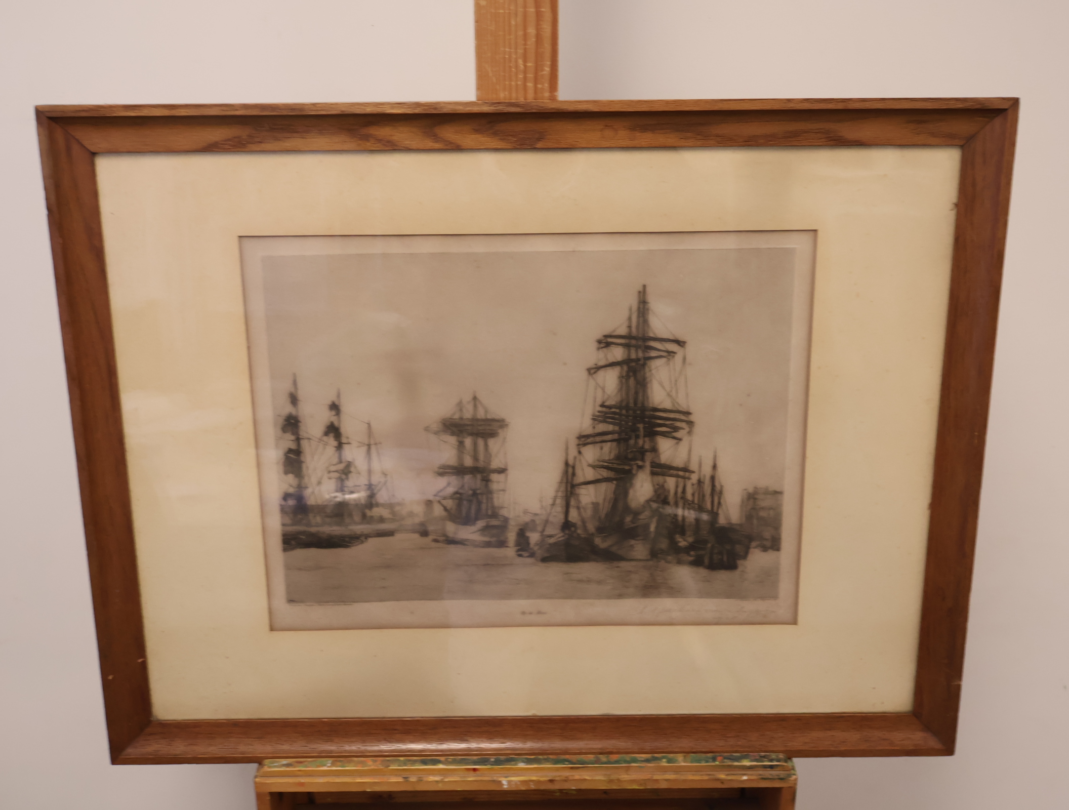 Ingelijste Ets - A. Derksen van Angeren – foto 2 – kavel bij GSD Auctions, Zoeterwoude