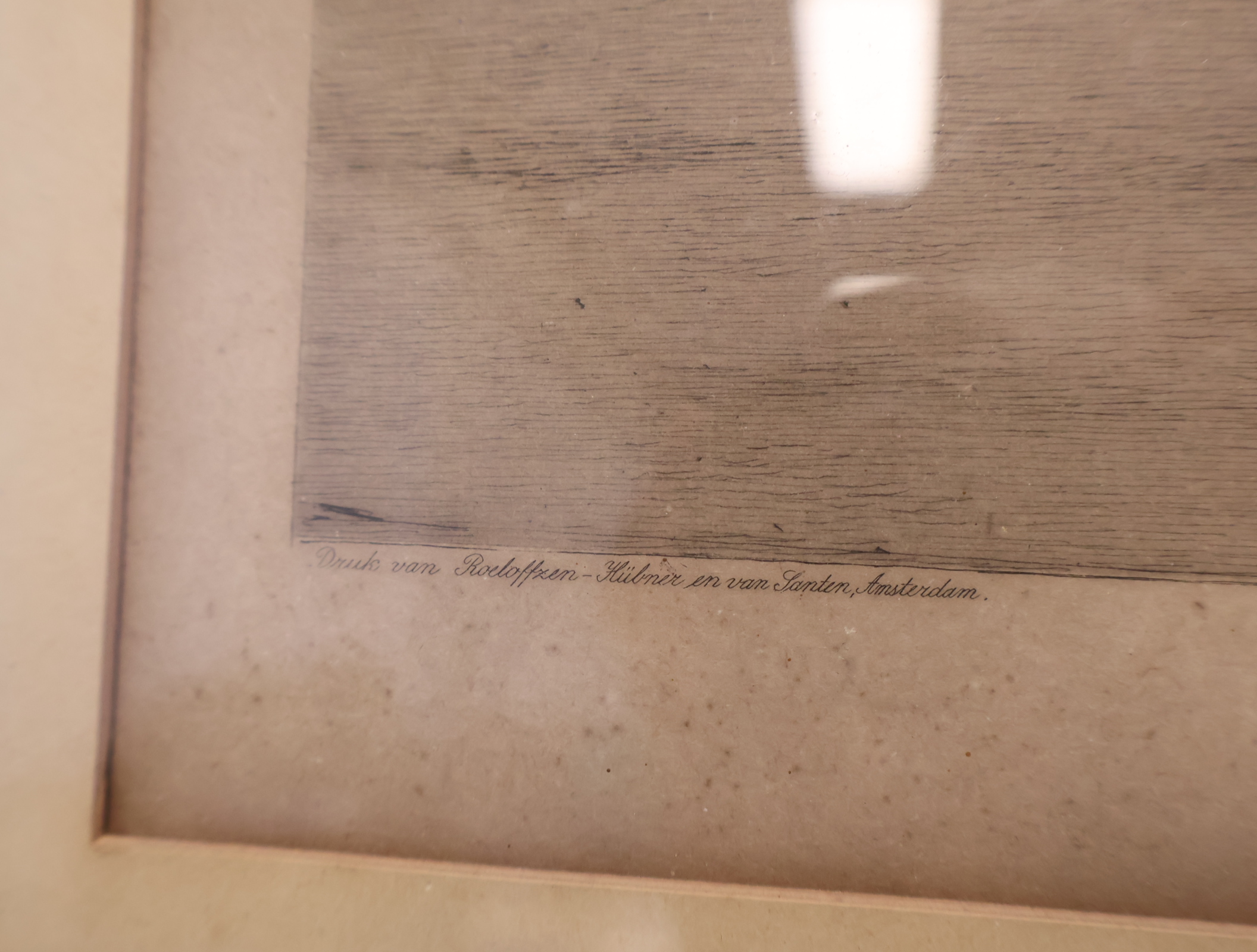 Ingelijste Ets - A. Derksen van Angeren – foto 8 – kavel bij GSD Auctions, Zoeterwoude