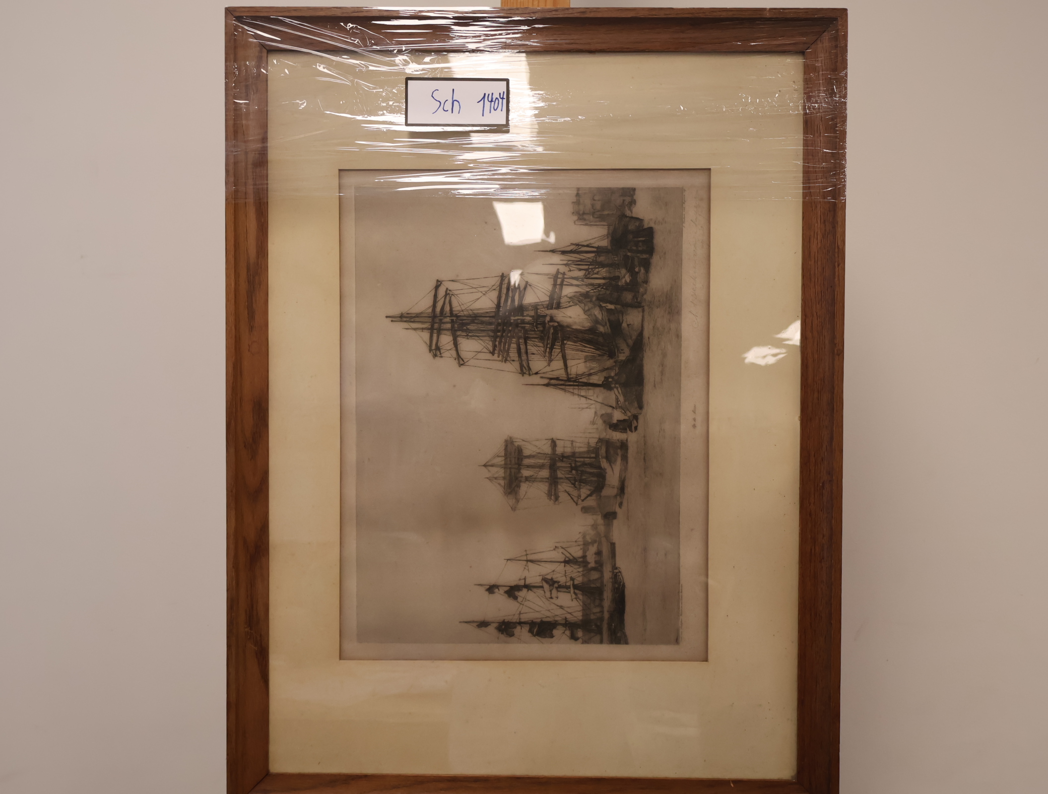 Ingelijste Ets - A. Derksen van Angeren – foto 14 – kavel bij GSD Auctions, Zoeterwoude