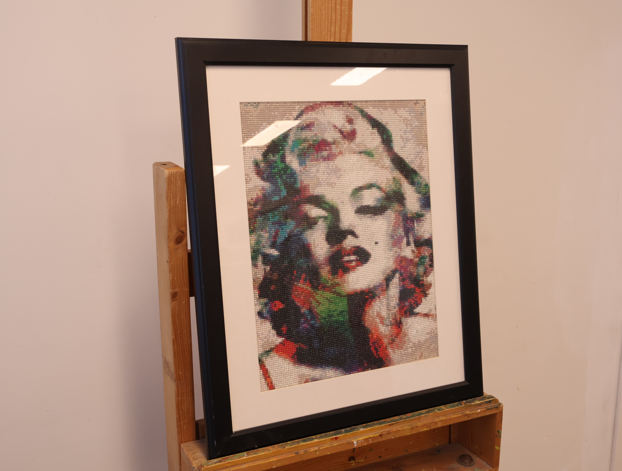 Ingelijste diamond painting van Marilyn Monroe – foto 4 – kavel bij GSD Auctions, Zoeterwoude