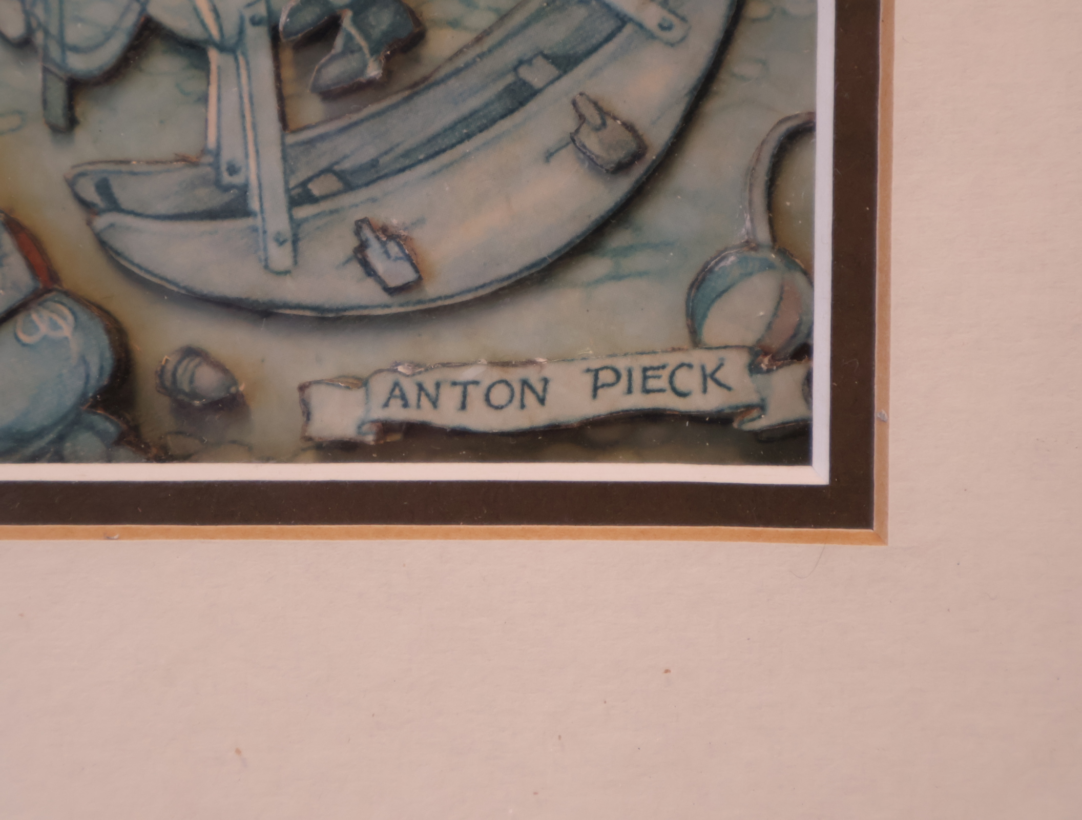 Anton Pieck 3D ingelijste print met kinderscène – foto 3 – kavel bij GSD Auctions, Zoeterwoude