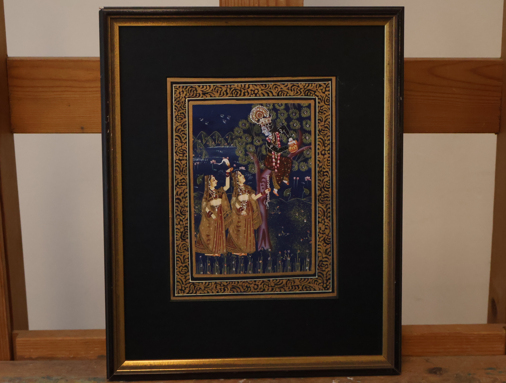 Traditionele Indiase Miniatuurschildering – kavel bij GSD Auctions, Zoeterwoude