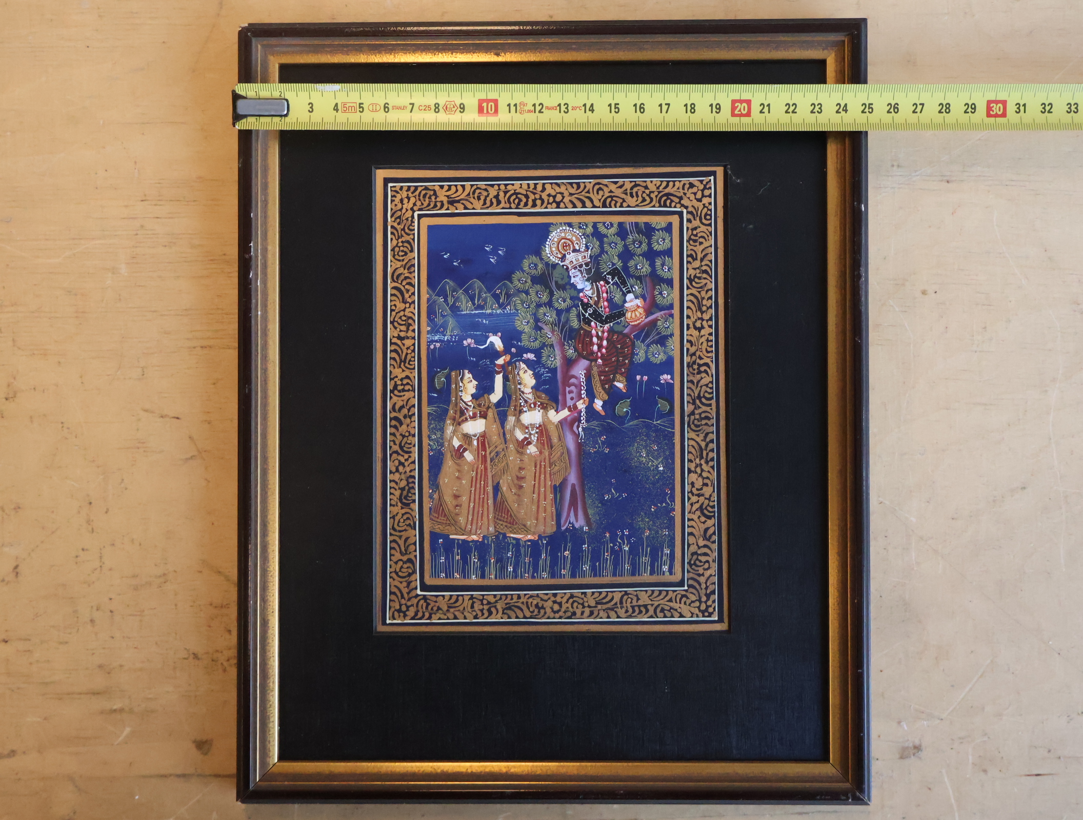 Traditionele Indiase Miniatuurschildering – foto 6 – kavel bij GSD Auctions, Zoeterwoude