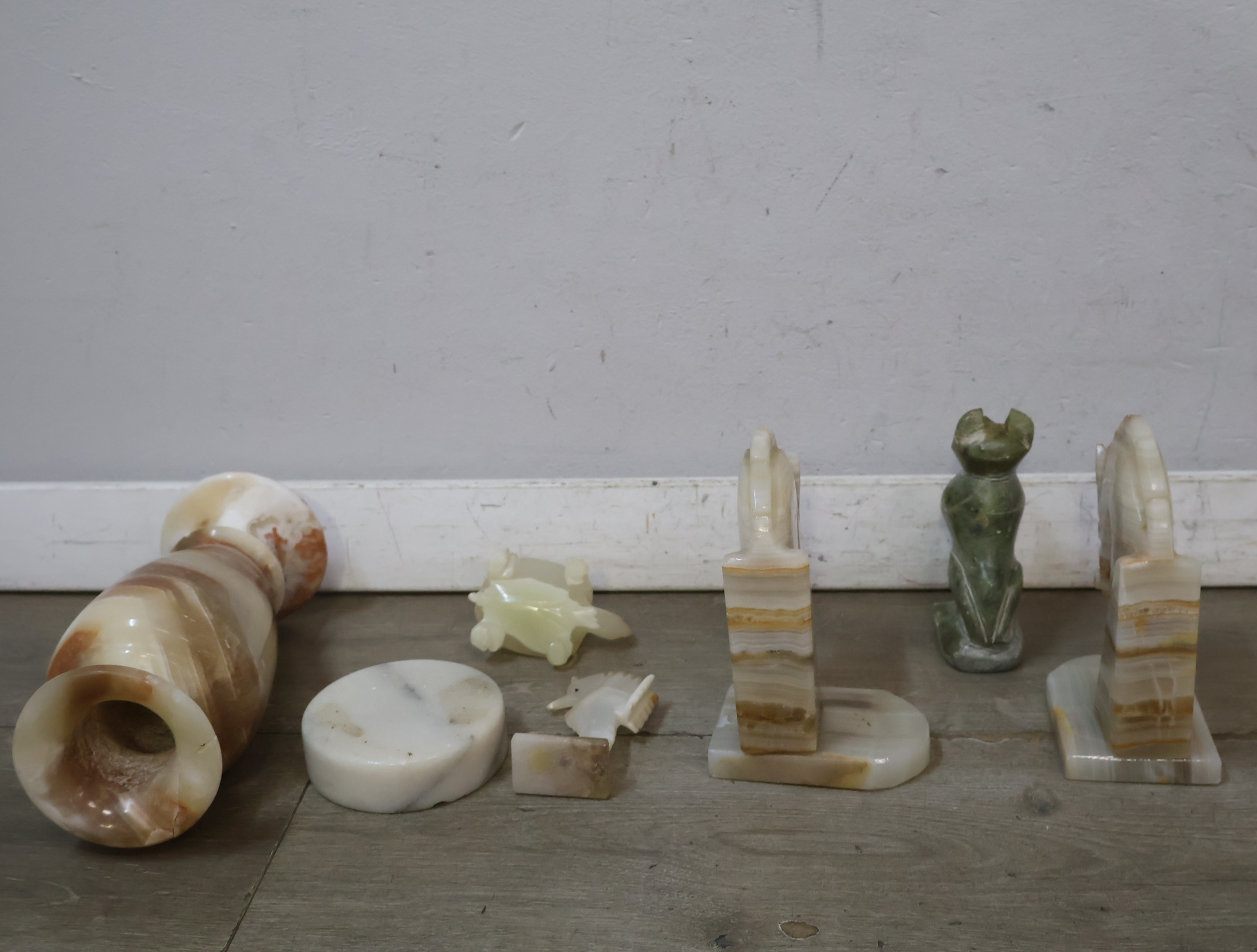 Set decoratieve Marmeren beeldjes – foto 9 – kavel bij GSD Auctions, Zoeterwoude