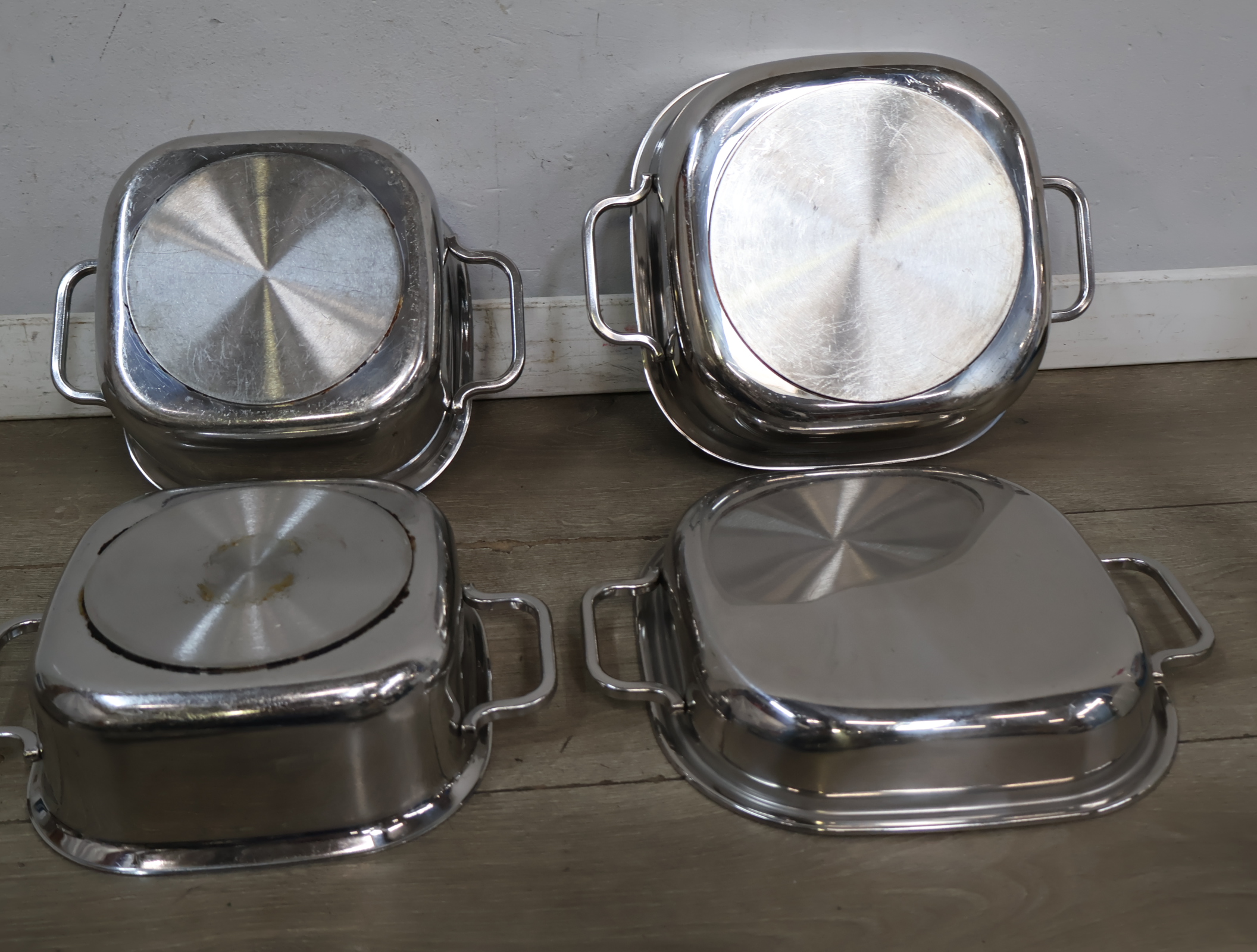 Set roestvrijstalen pannen – foto 5 – kavel bij GSD Auctions, Zoeterwoude