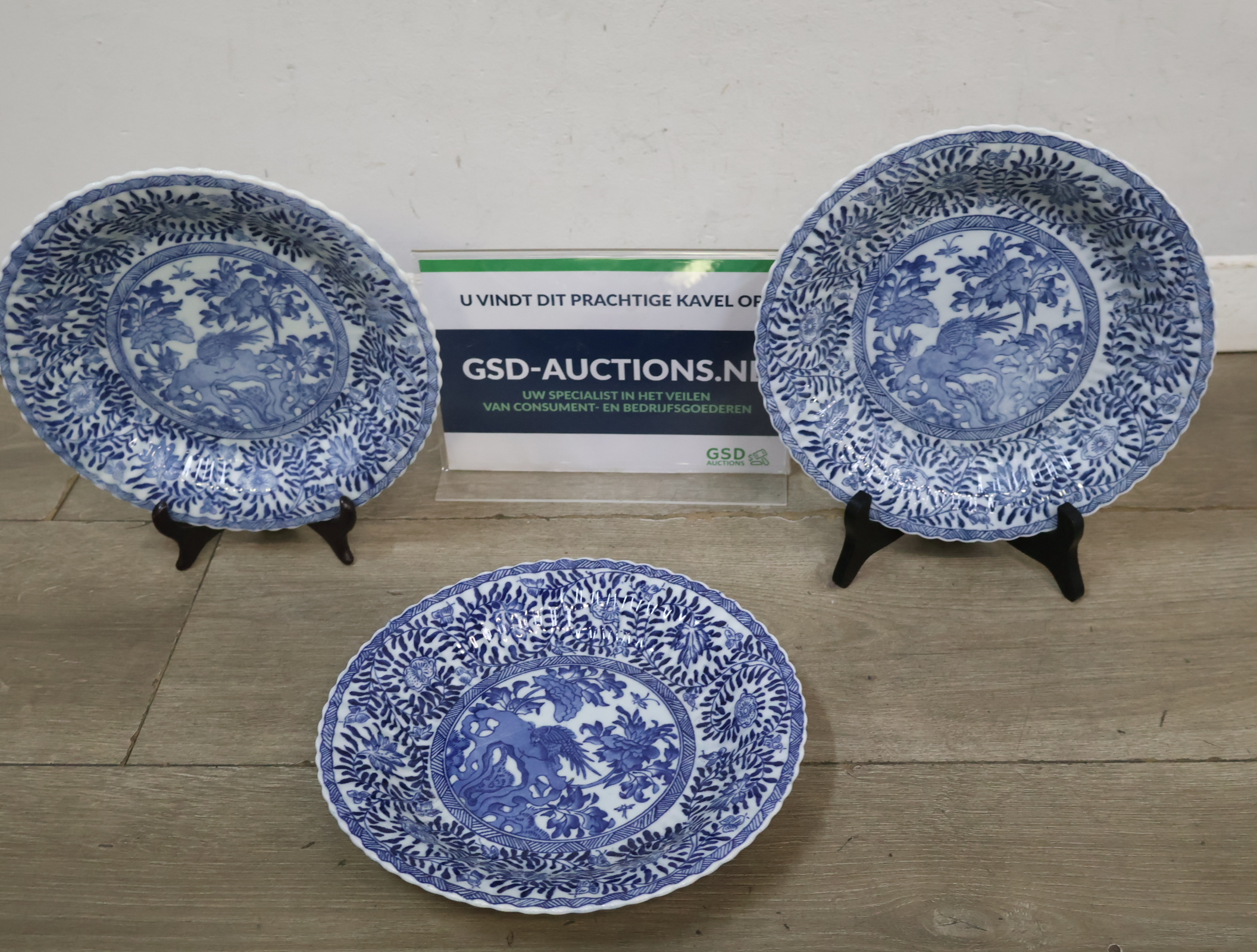 Oosterse Porseleinen Borden – foto 2 – kavel bij GSD Auctions, Zoeterwoude