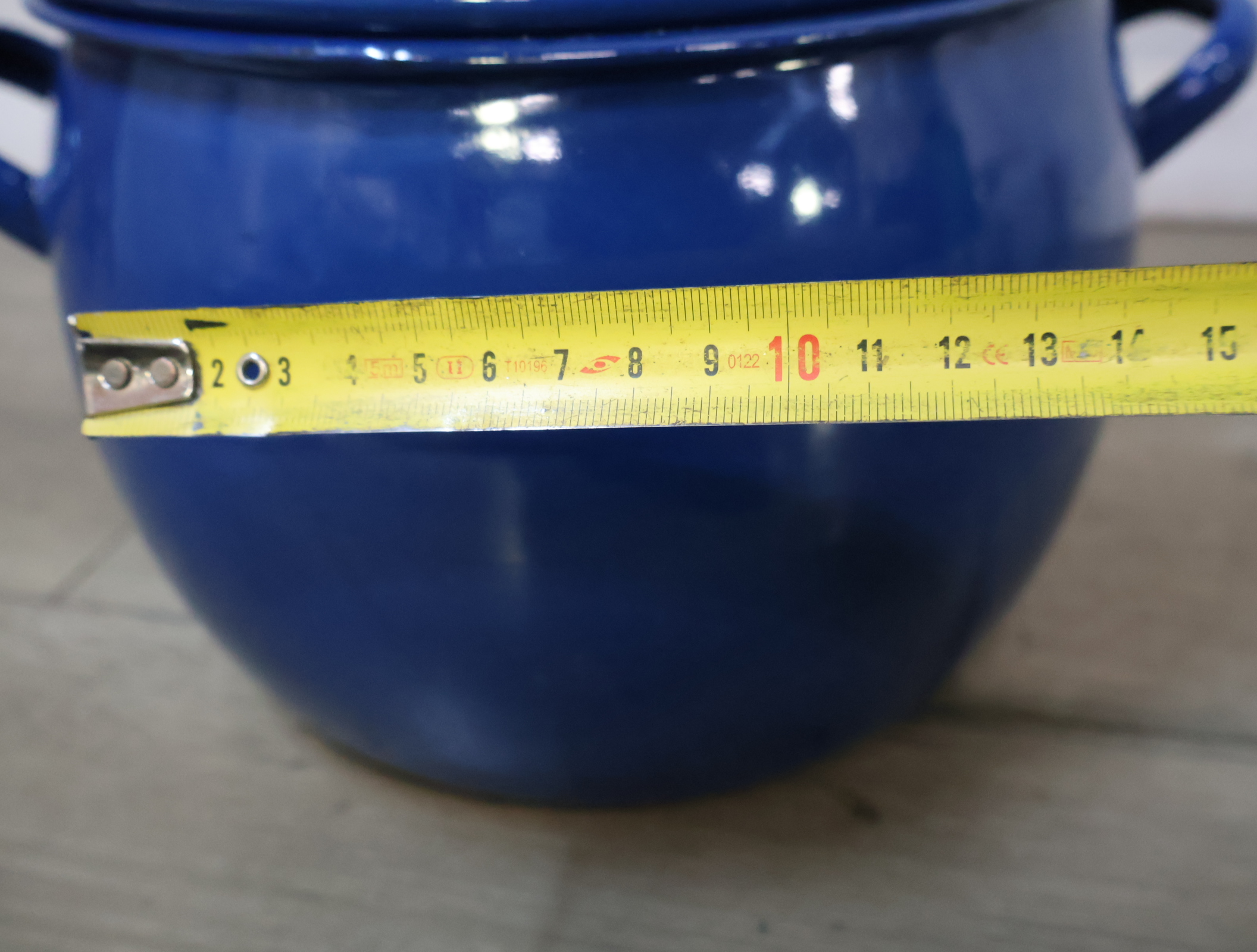 Blauwe geëmailleerde braadpan – foto 14 – kavel bij GSD Auctions, Zoeterwoude