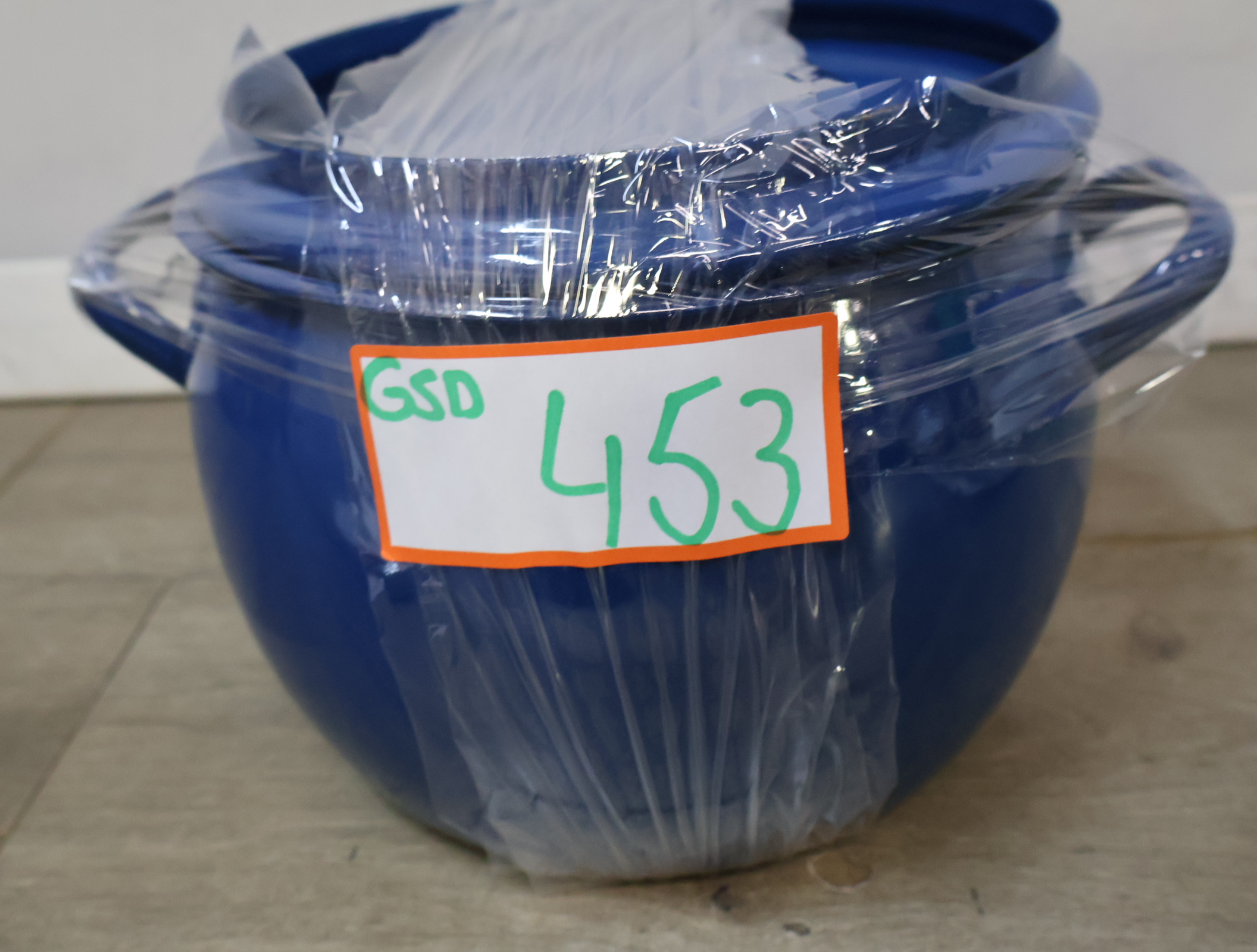 Blauwe geëmailleerde braadpan – foto 15 – kavel bij GSD Auctions, Zoeterwoude