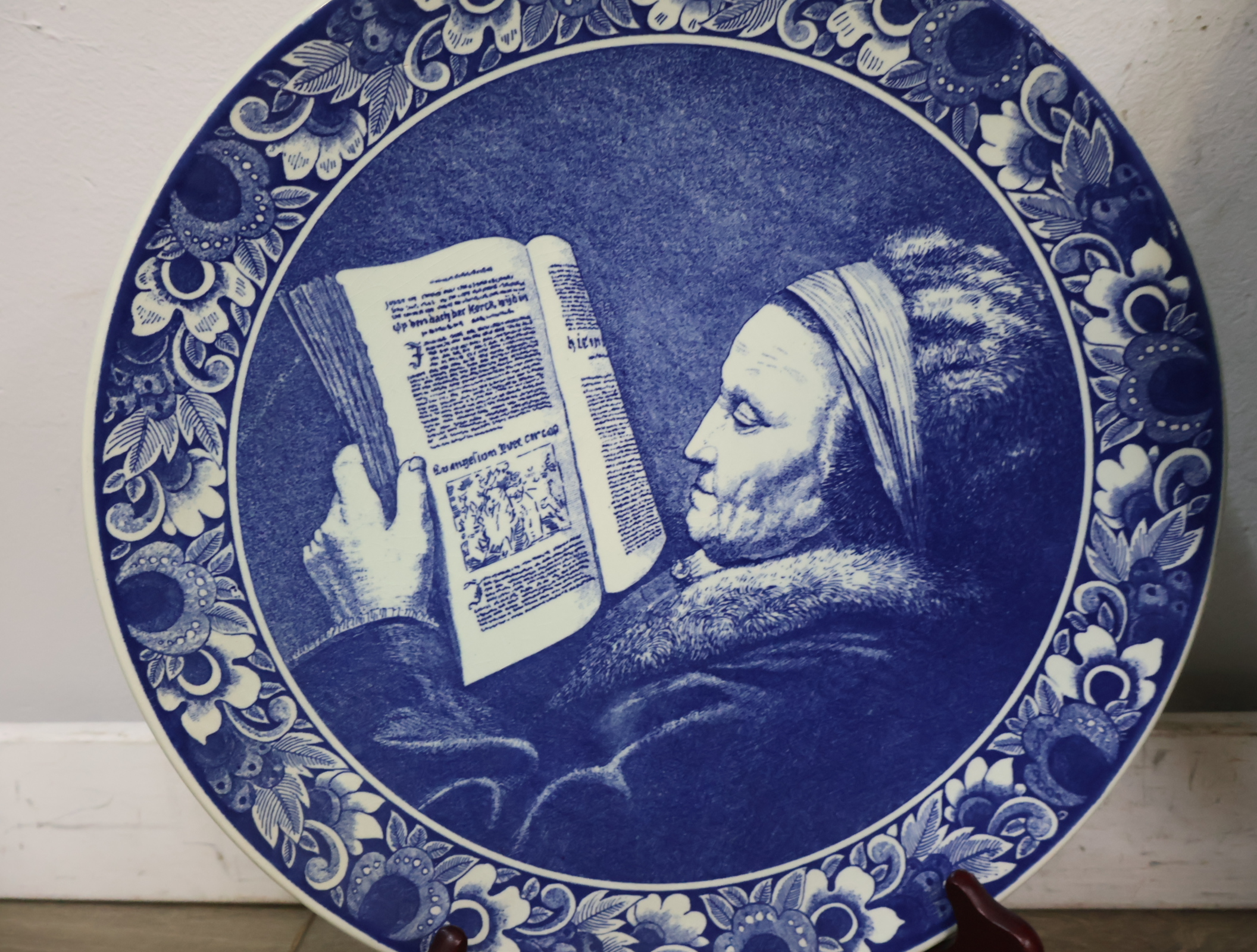 Blauw-wit aardewerk bordenset – foto 11 – kavel bij GSD Auctions, Zoeterwoude