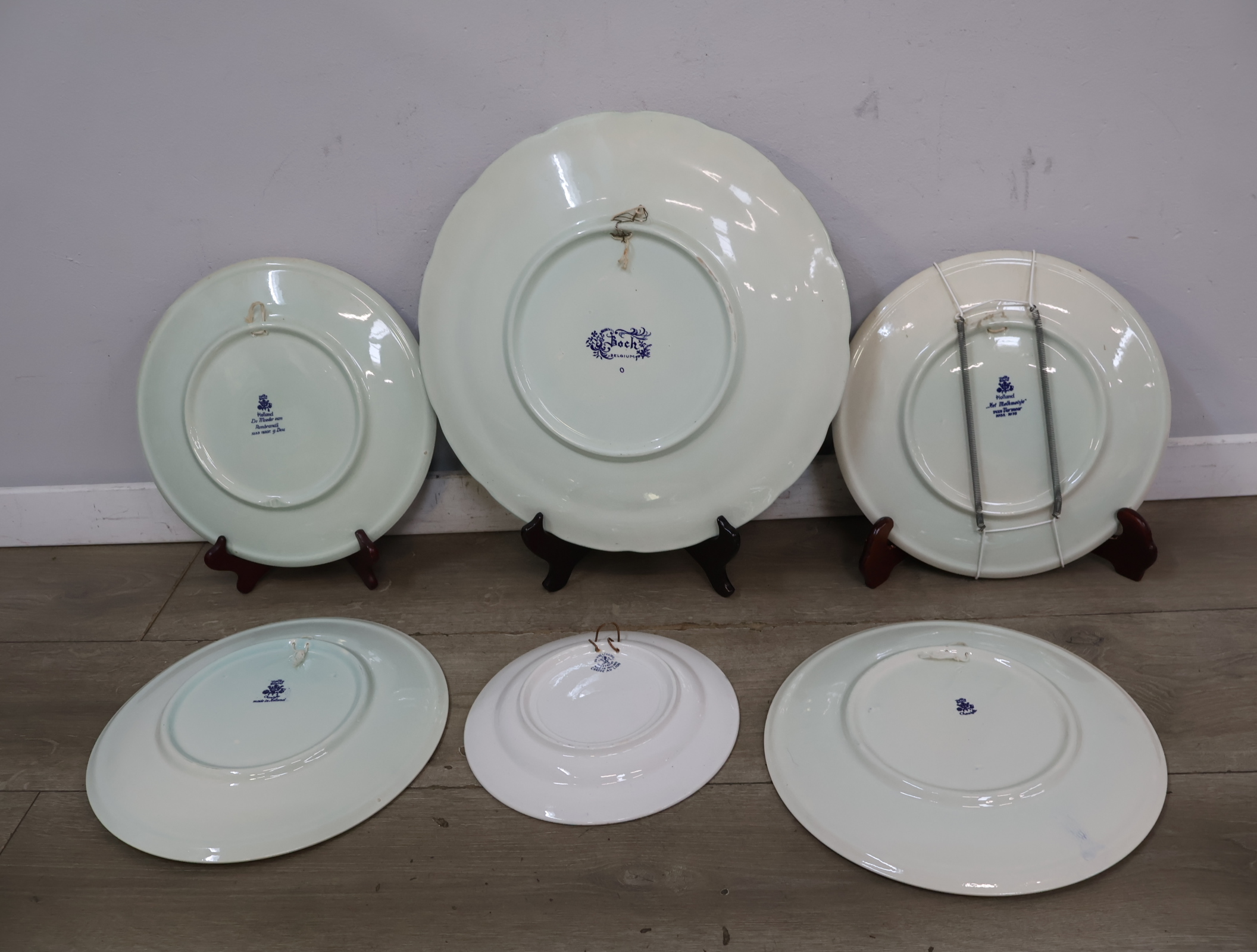Blauw-wit aardewerk bordenset – foto 20 – kavel bij GSD Auctions, Zoeterwoude