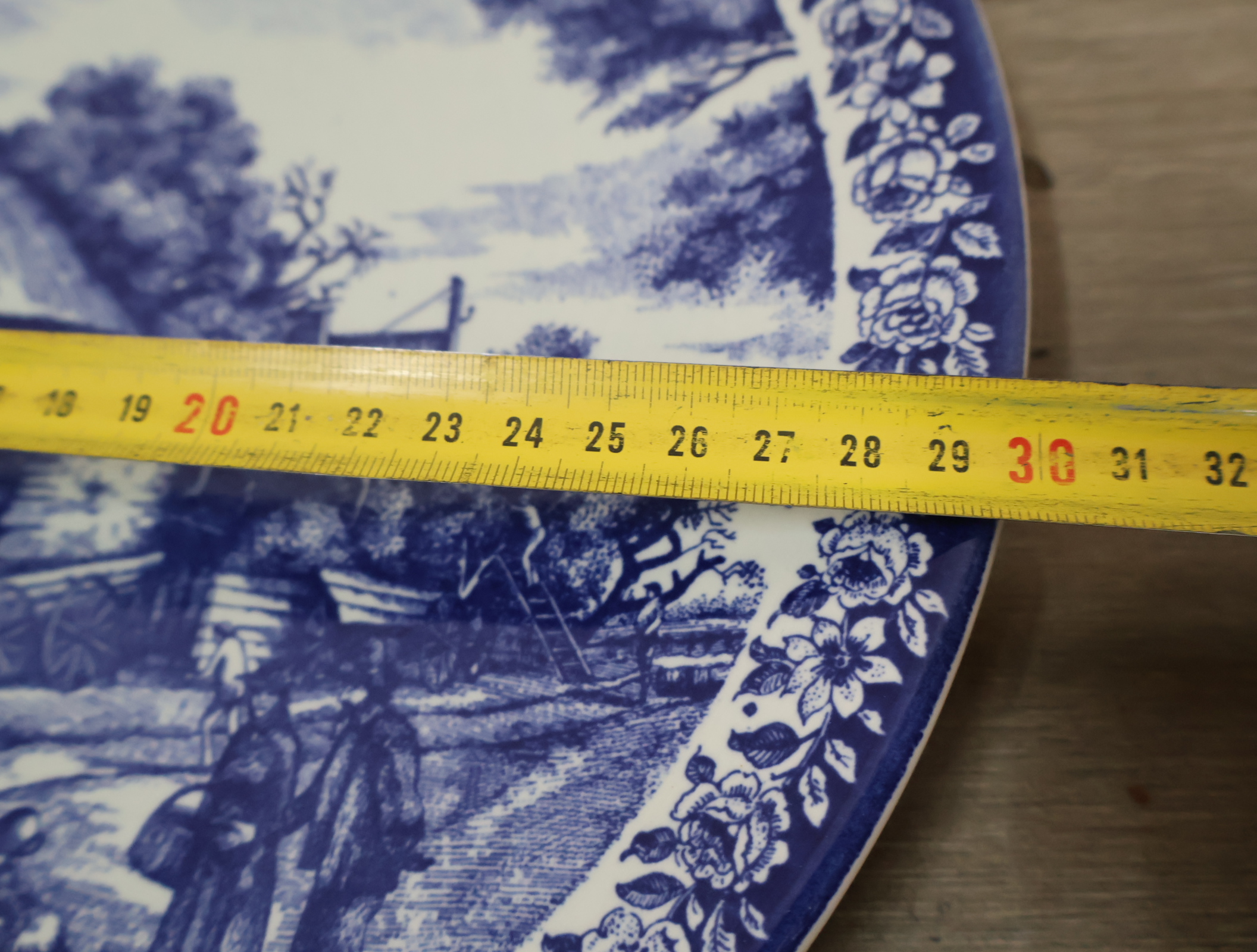 Blauw-wit aardewerk bordenset – foto 27 – kavel bij GSD Auctions, Zoeterwoude