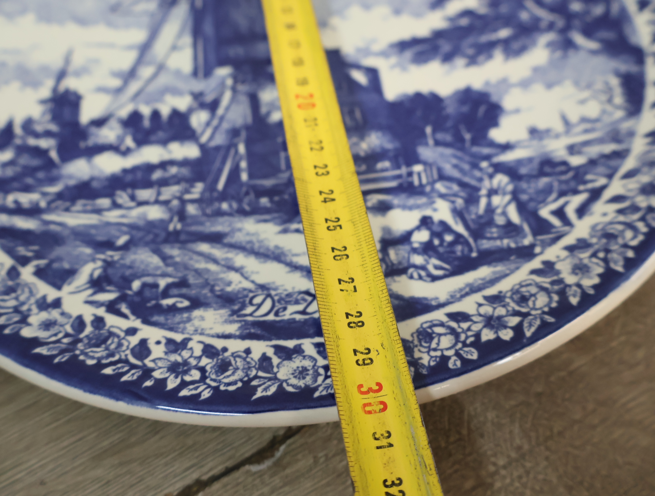 Blauw-wit aardewerk bordenset – foto 29 – kavel bij GSD Auctions, Zoeterwoude