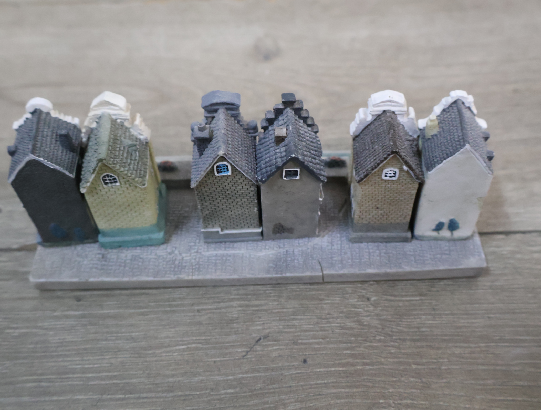 Miniatuur Amsterdamse grachtenhuizen decoratie – foto 3 – kavel bij GSD Auctions, Zoeterwoude