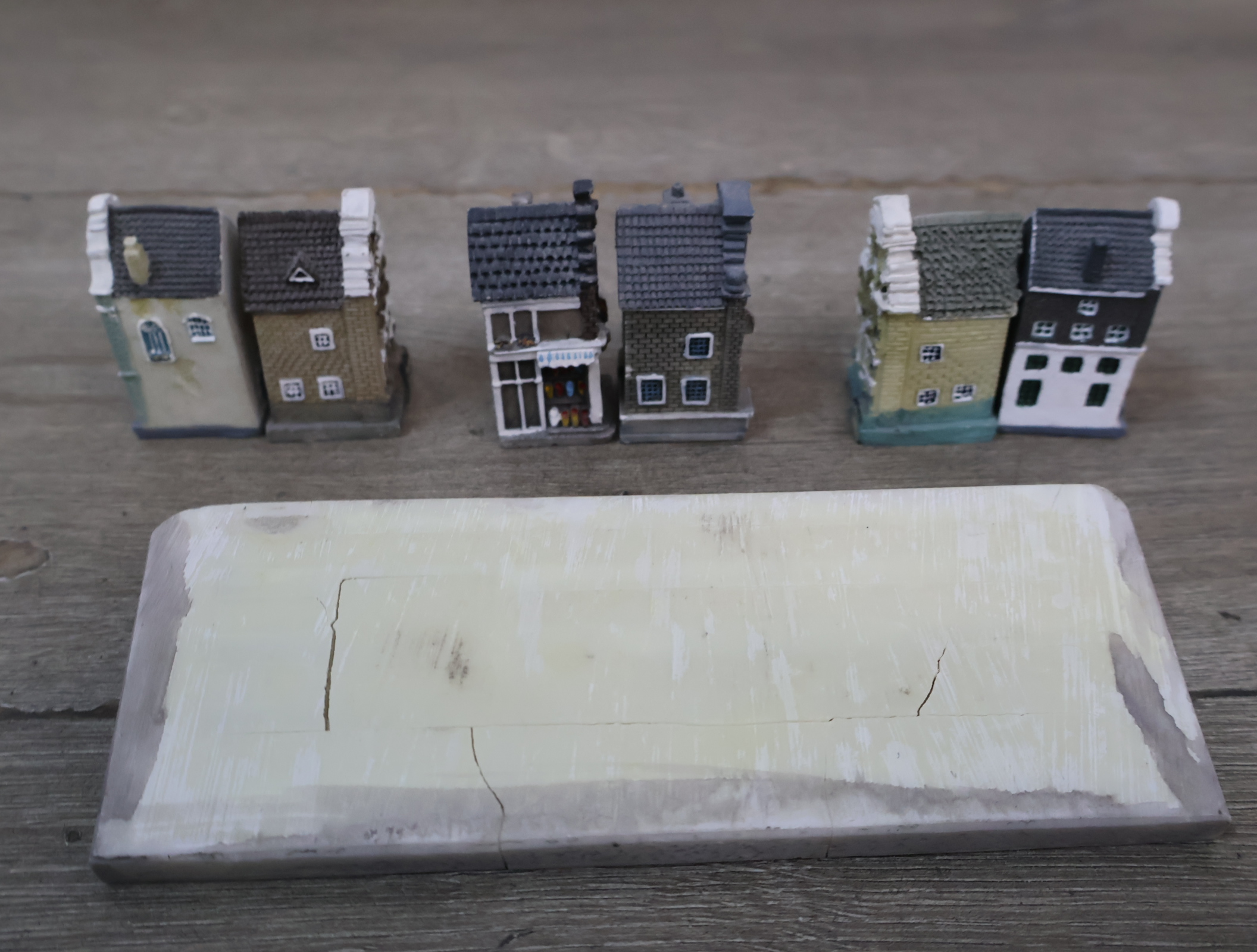 Miniatuur Amsterdamse grachtenhuizen decoratie – foto 6 – kavel bij GSD Auctions, Zoeterwoude