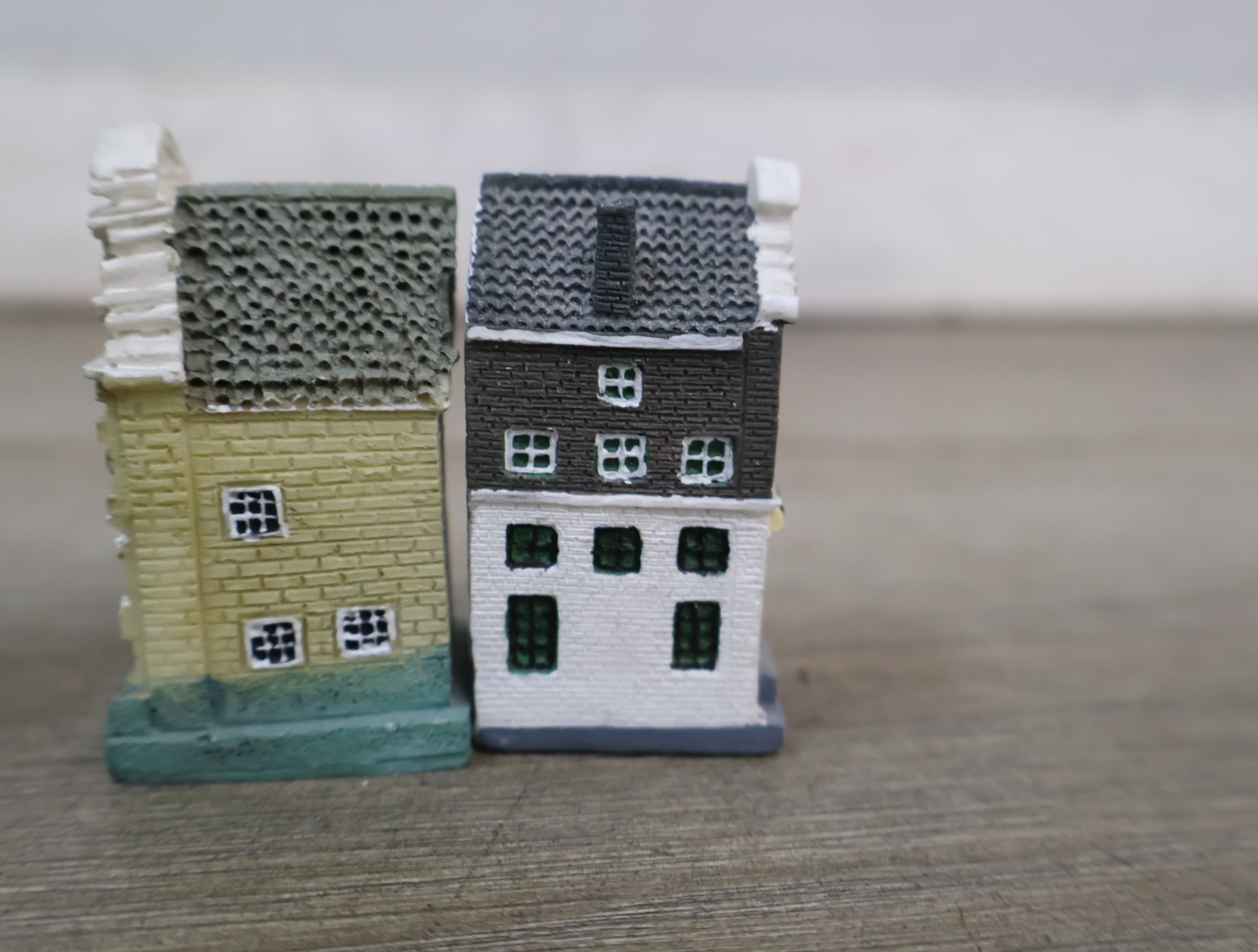 Miniatuur Amsterdamse grachtenhuizen decoratie – foto 7 – kavel bij GSD Auctions, Zoeterwoude