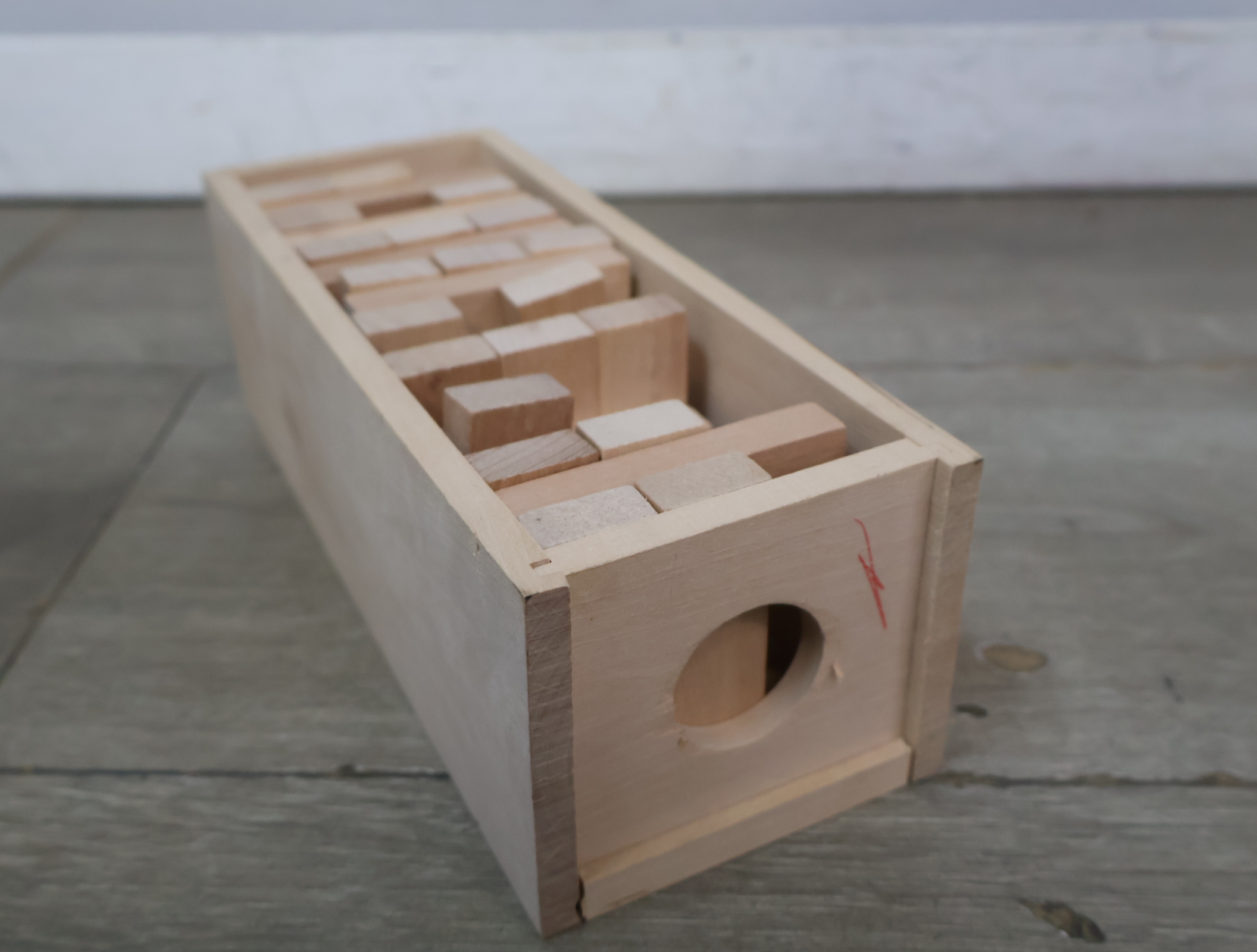 Houten Blokken-doos – foto 5 – kavel bij GSD Auctions, Zoeterwoude